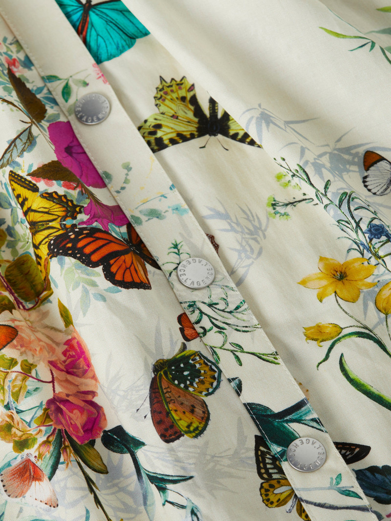 Seina Poplin Midi Skirt 7