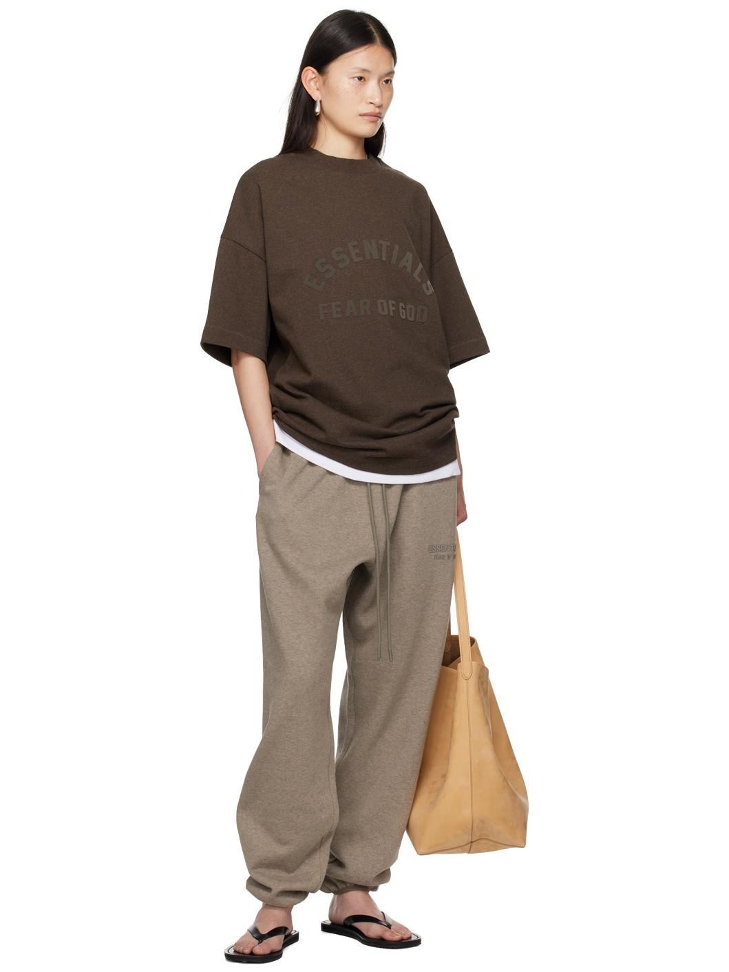 Brown Bonded T-Shirt - 5