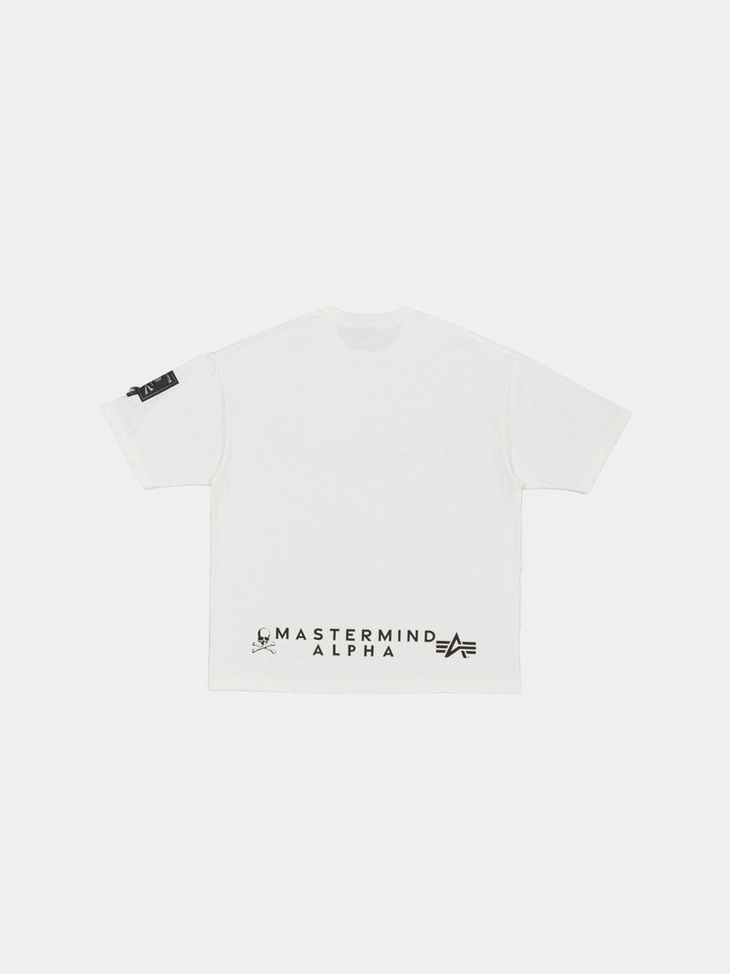 ALPHA INDUSTRIES ALPHA X MASTERMIND GRAPHIC LOGO TEE outlook