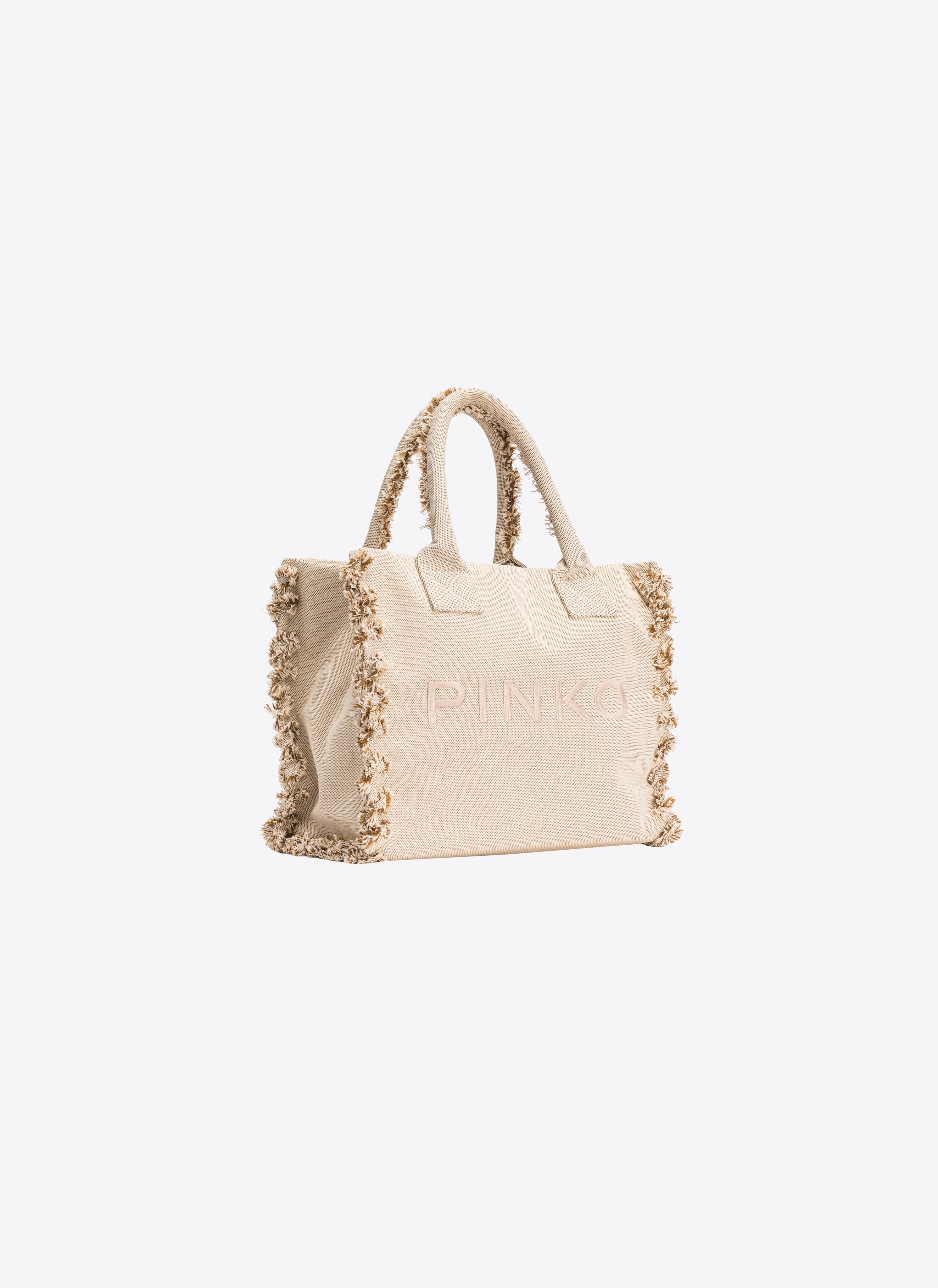 BEACH SHOPPER IN SALT-AND-PEPPER RECYCLED CANVAS - 3