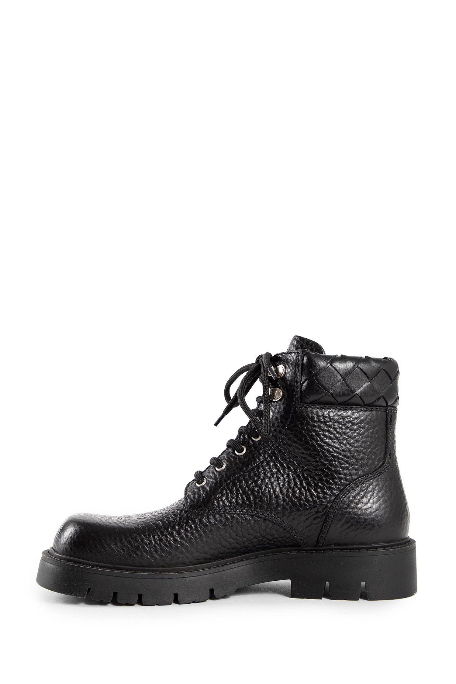 BOTTEGA VENETA MAN BLACK BOOTS - 4