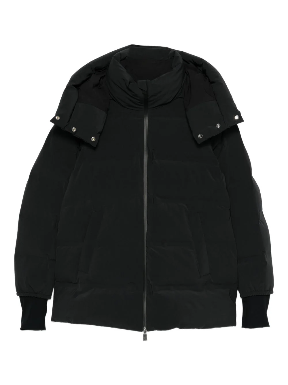 hooded zip-up jacket - 1