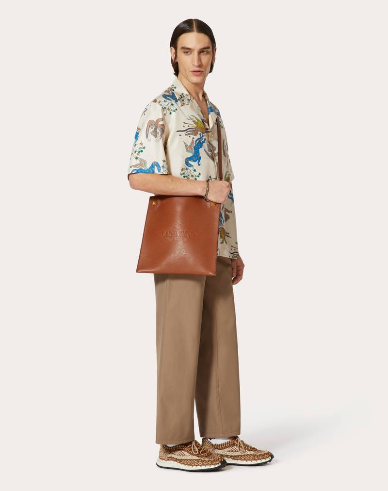 Valentino SILK SHIRT WITH VALENTINO UTOPIA WORLD PRINT outlook