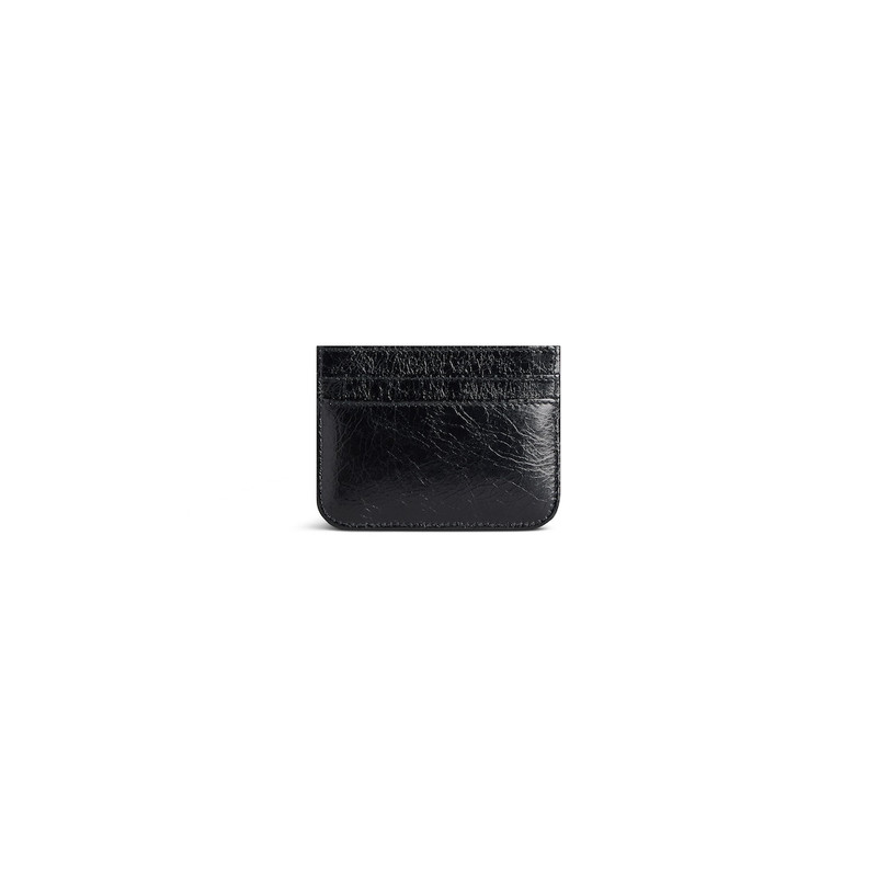 BALENCIAGA Women's Monaco Card Holder  in Black outlook