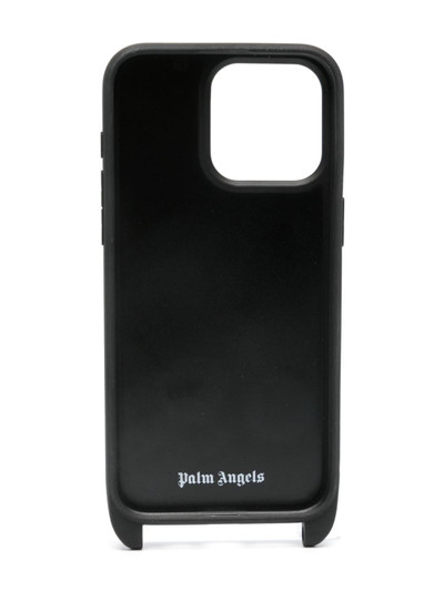 Palm Angels logo-print iPhone 15 Pro case outlook