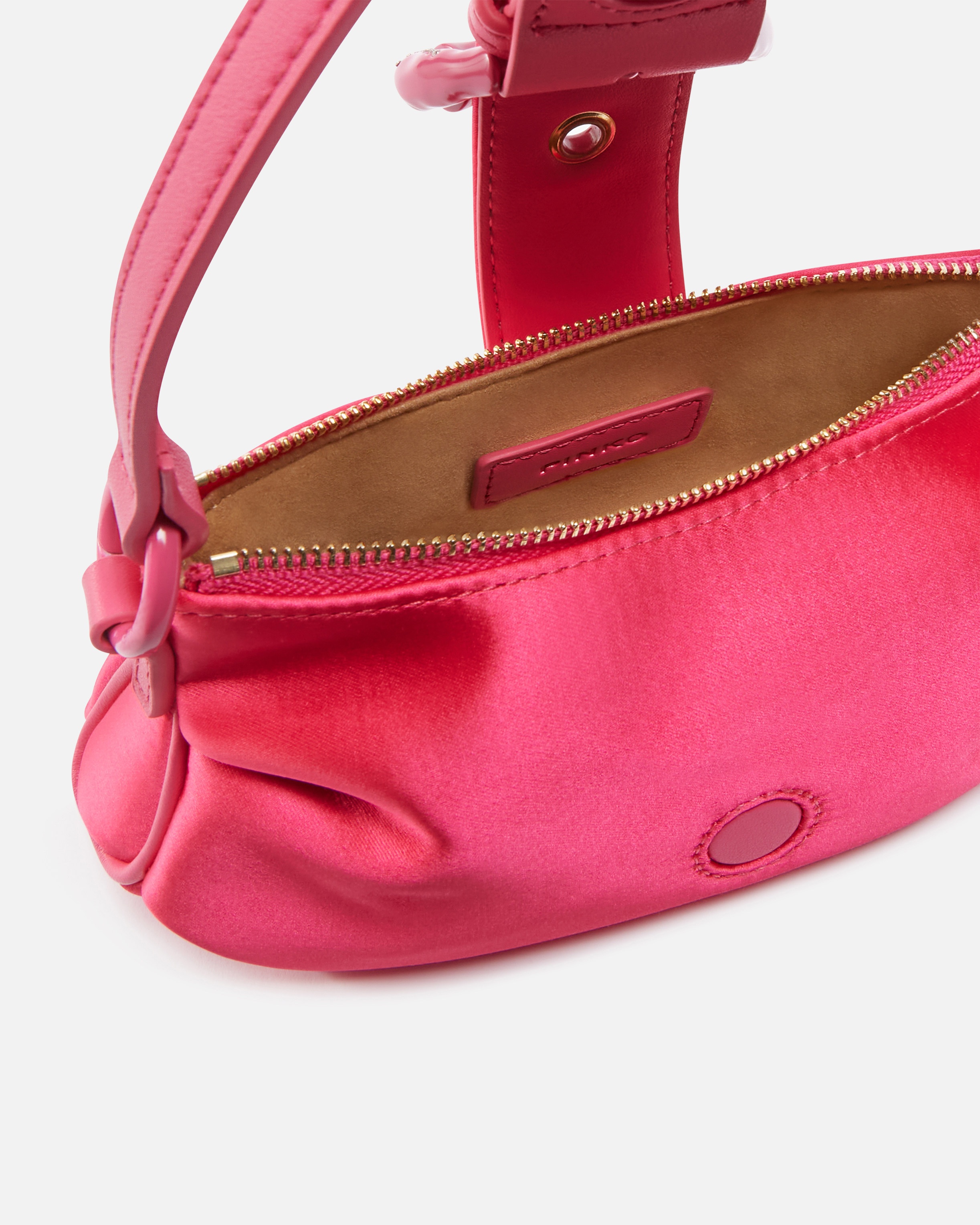 DUCHESSE CLUTCH WITH HEART-SHAPED BUCKLE - 4