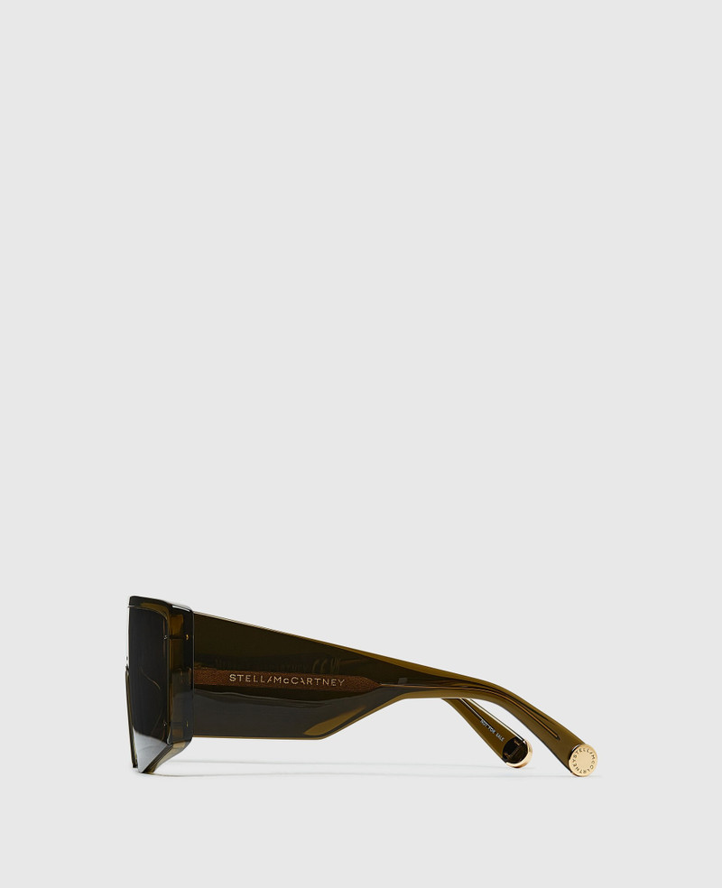 Stella McCartney Translucent Square Sunglasses outlook