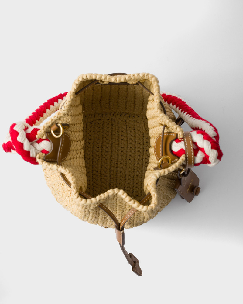 Crochet mini bucket bag 4