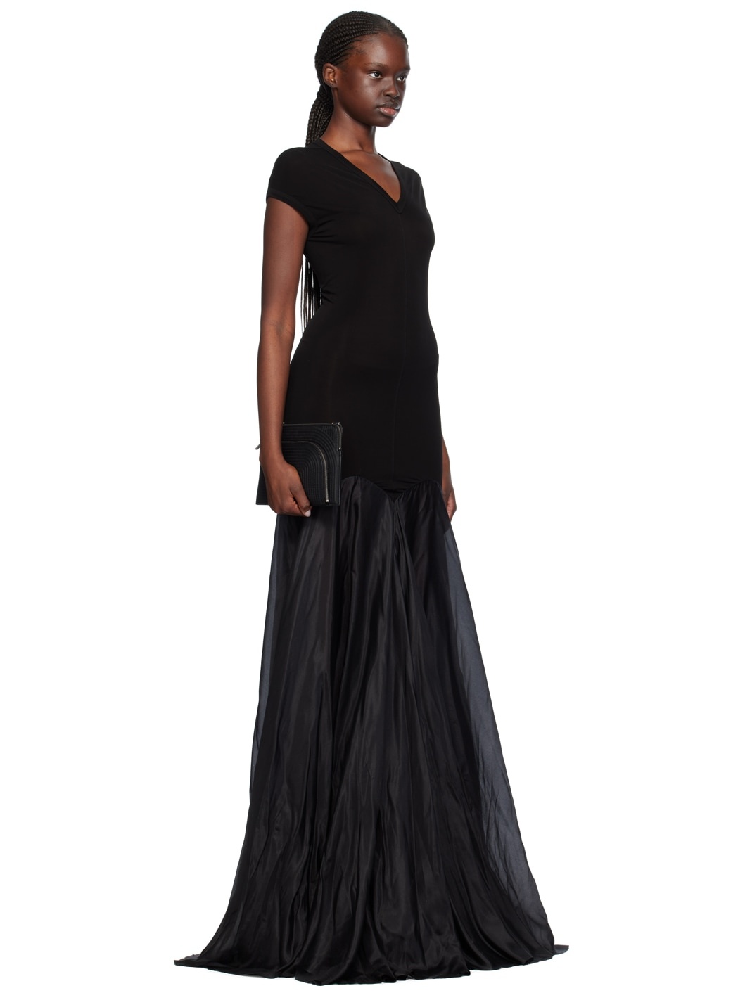 Black Divine Maxi Dress - 2