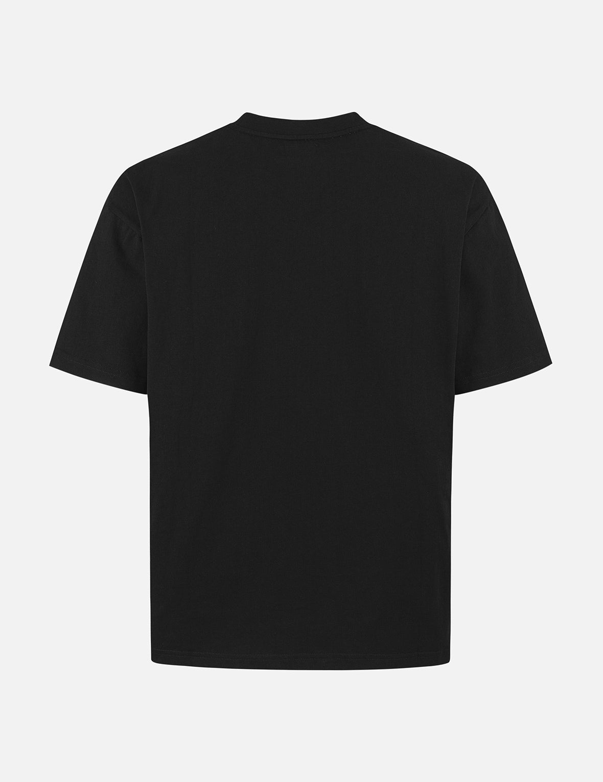 Rhinstone Logo and Godhead Print Relax Fit T-Shirt - 2
