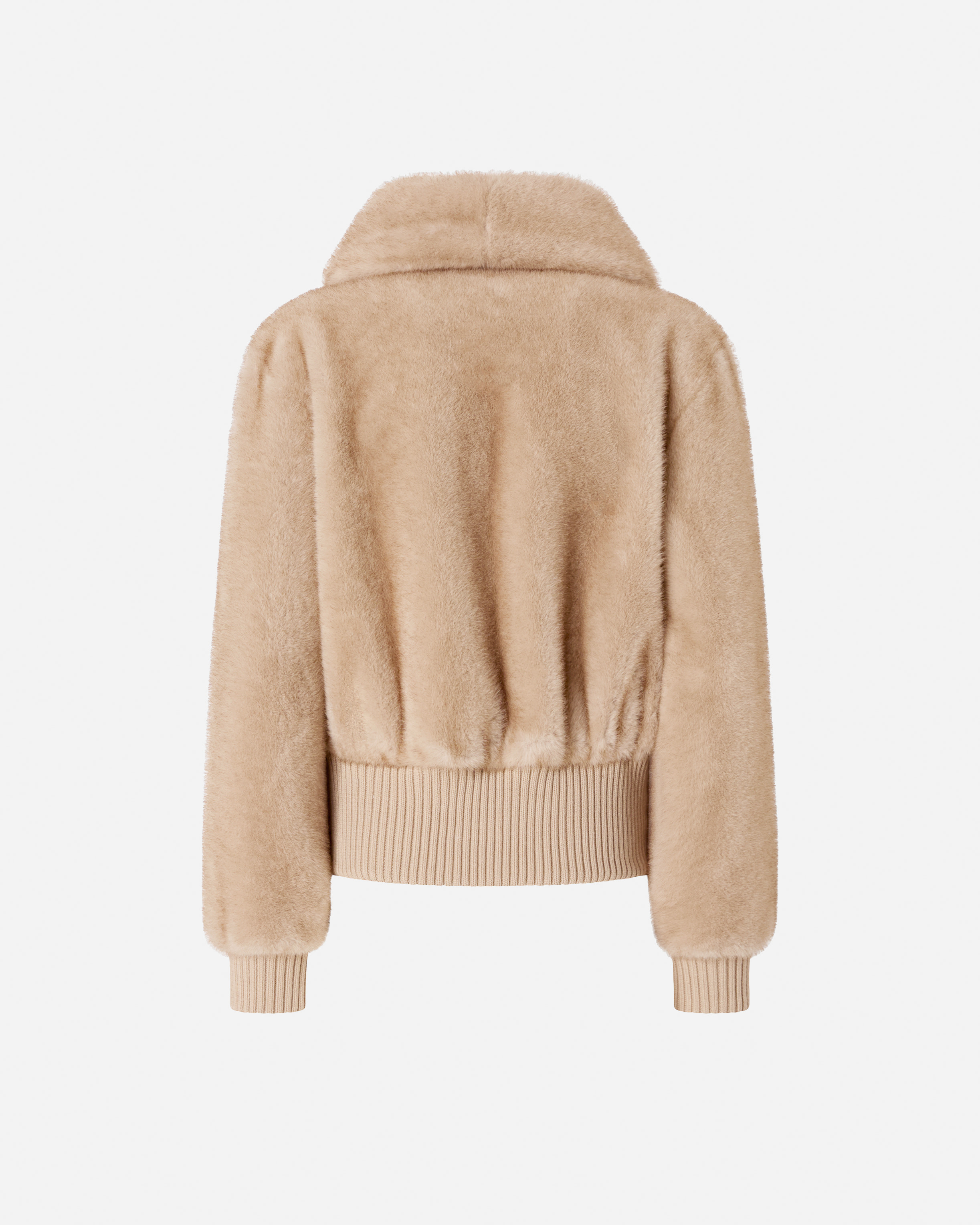FAUX FUR BOMBER JACKET - 6