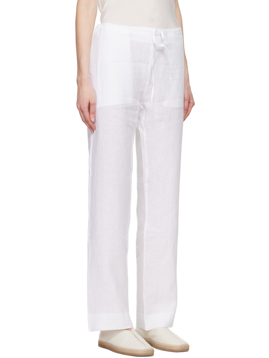 White No.198 Trousers - 2