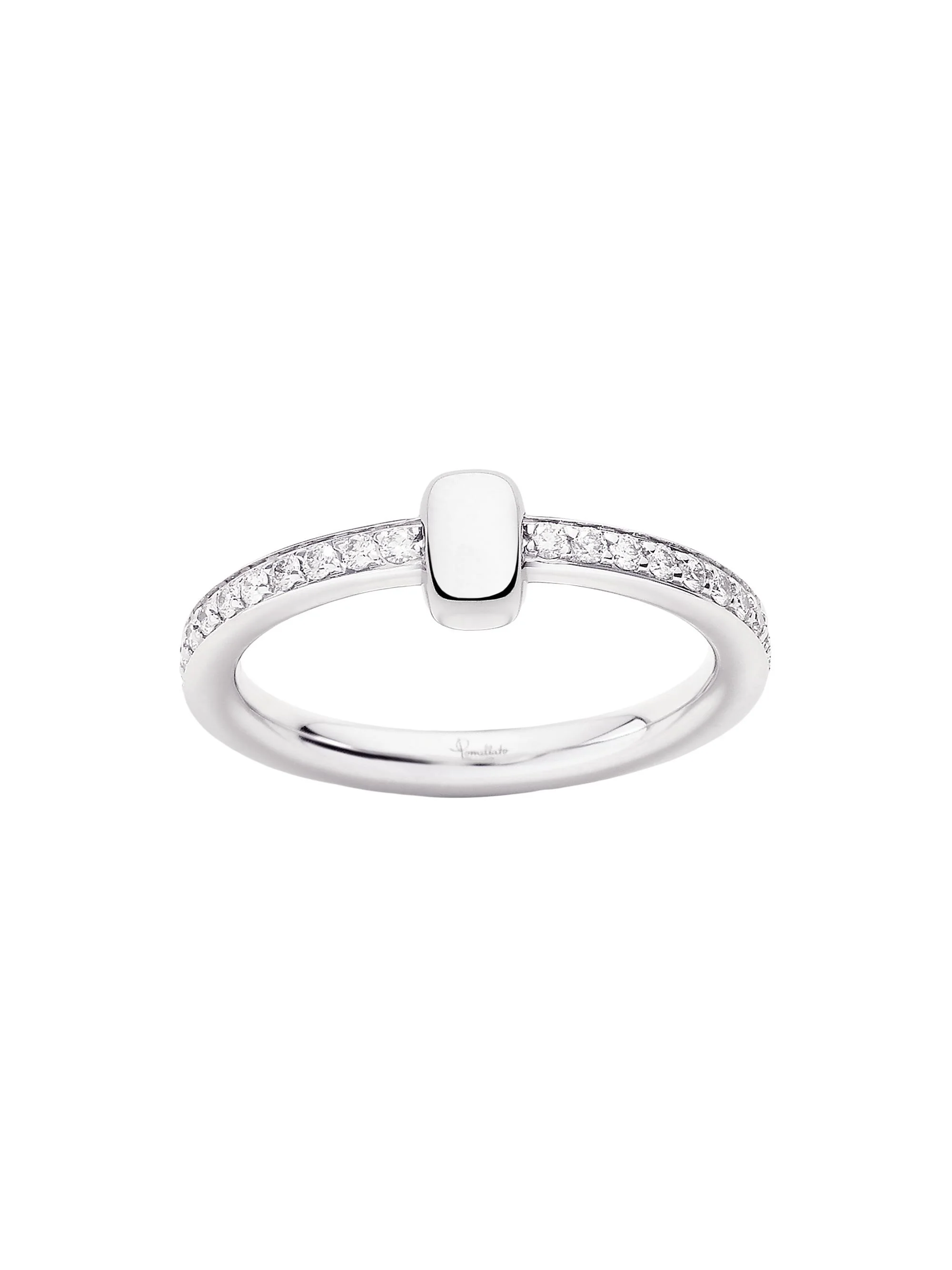 Women's Together 18K White Gold & 0.5 TCW Diamond Ring - White Gold - 1