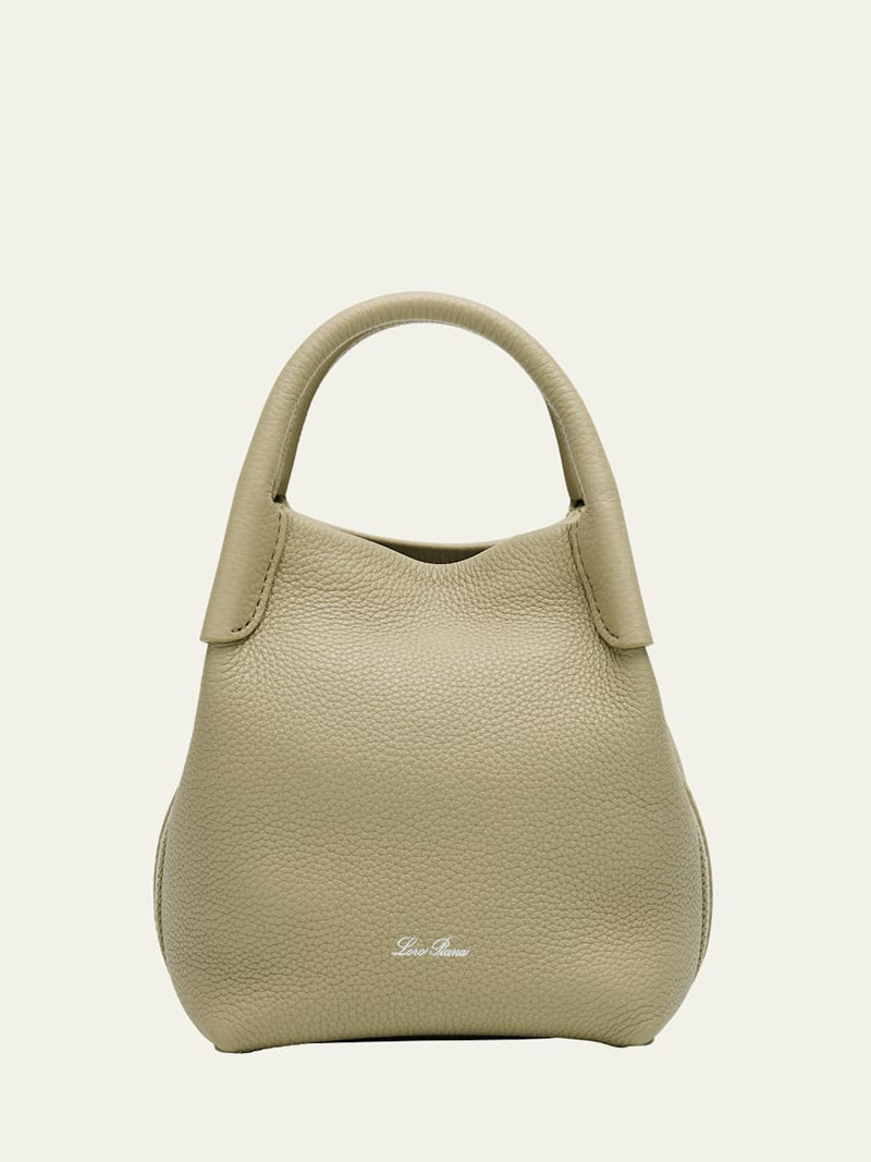 Bale Micro Grain Leather Crossbody Bag 1