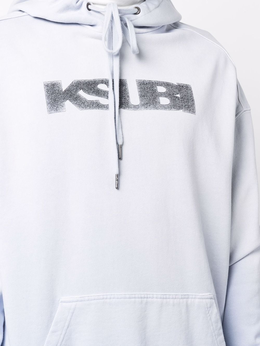 logo-print pullover hoodie - 5