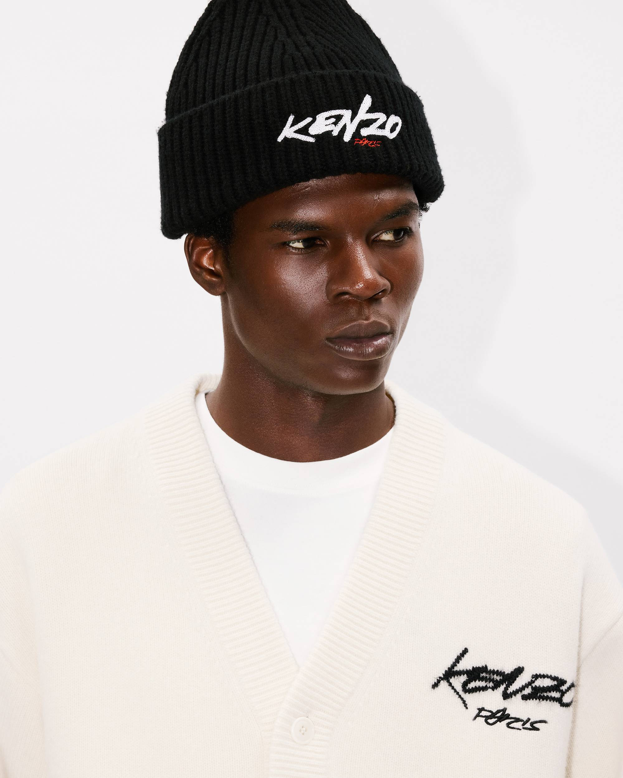 'Kenzo x Futura 2000' cardigan in wool - 6