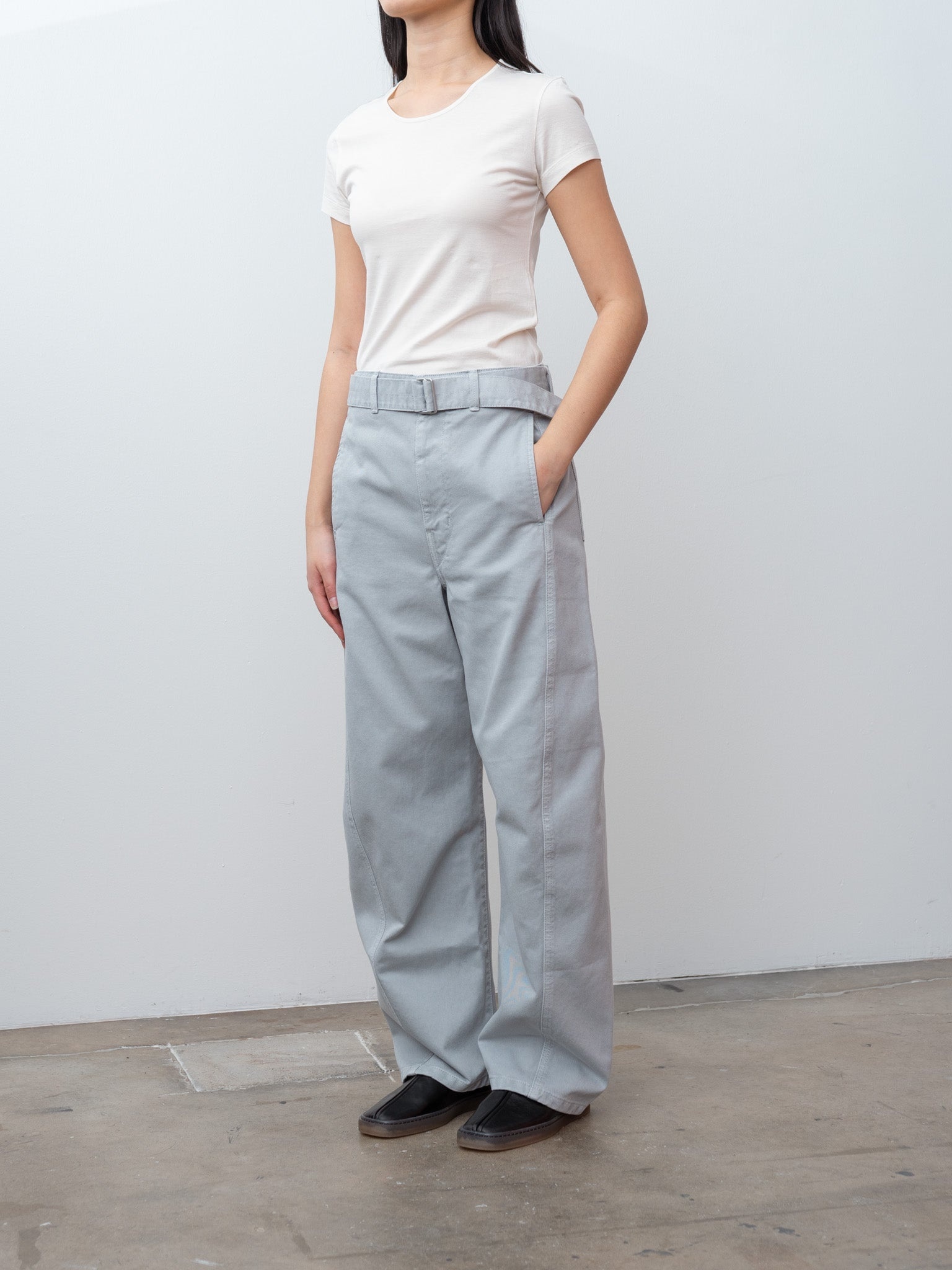 Fitted T-Shirt - Chalk - 3