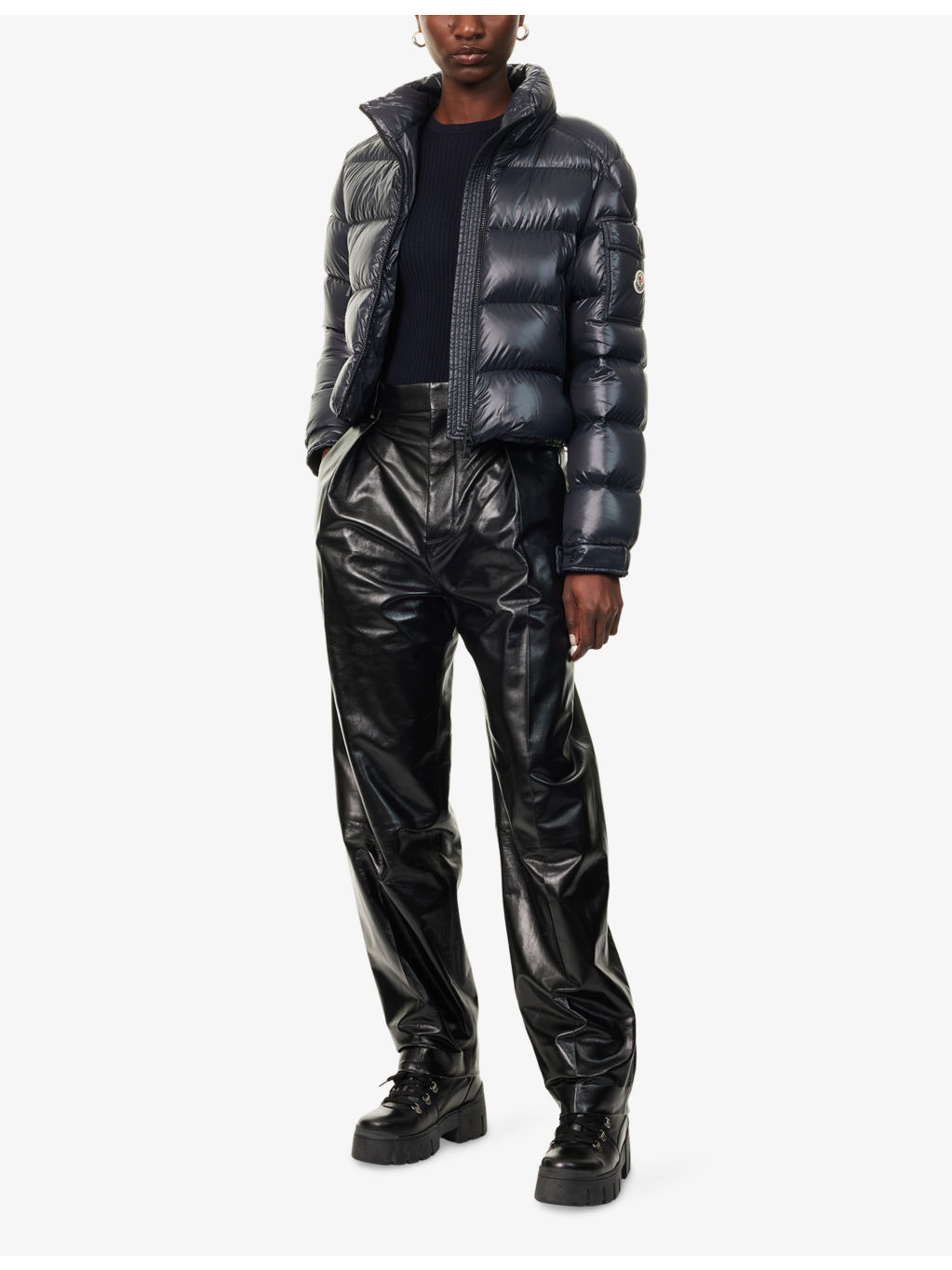 Petra Crop Shell-Down Jacket - 2