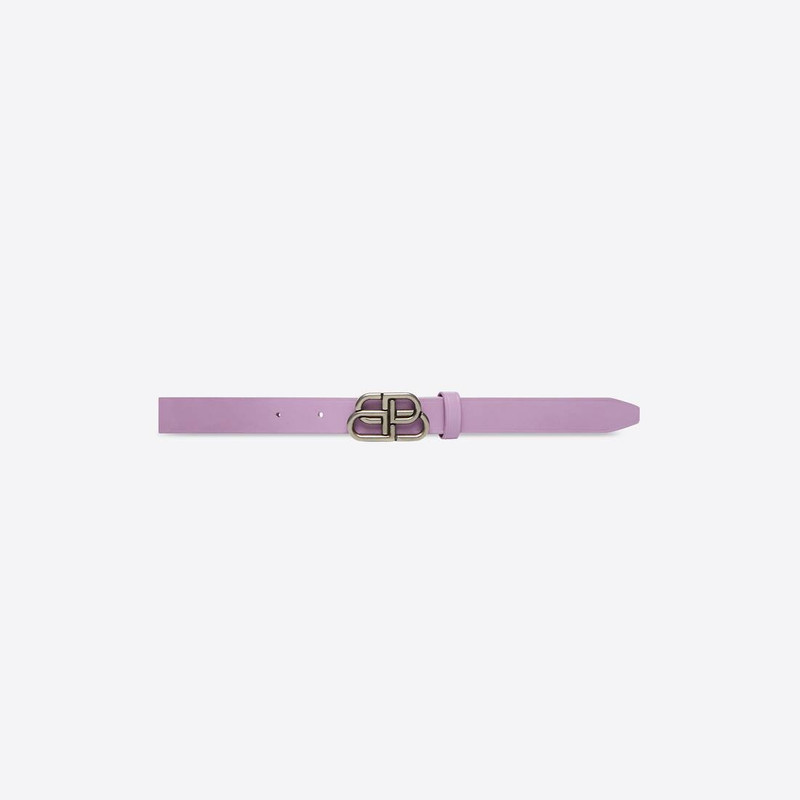 Women's Bb Extra Thin Belt in Lilac 1