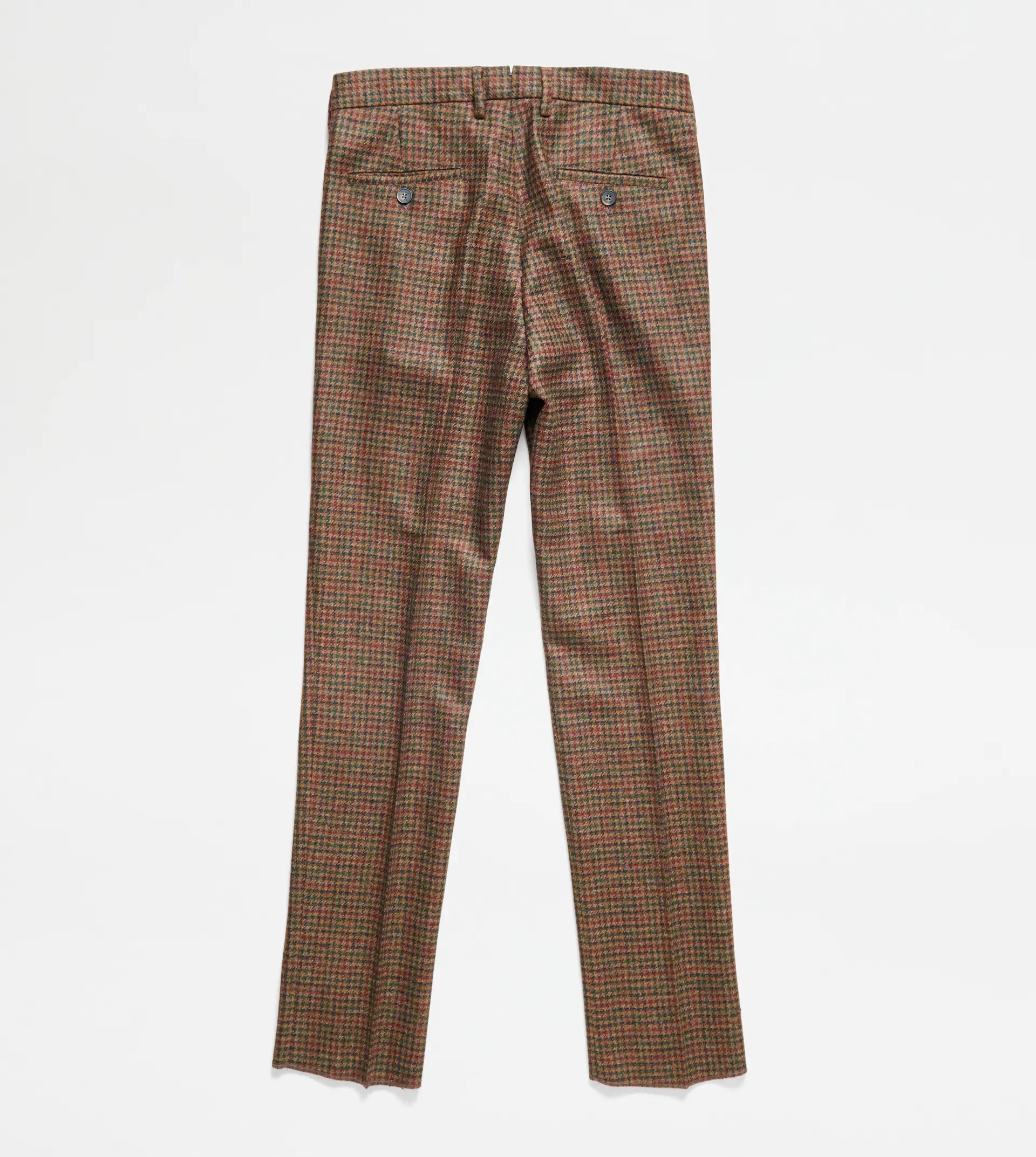 CLASSIC SHETLAND TROUSERS - BROWN, RED - 8
