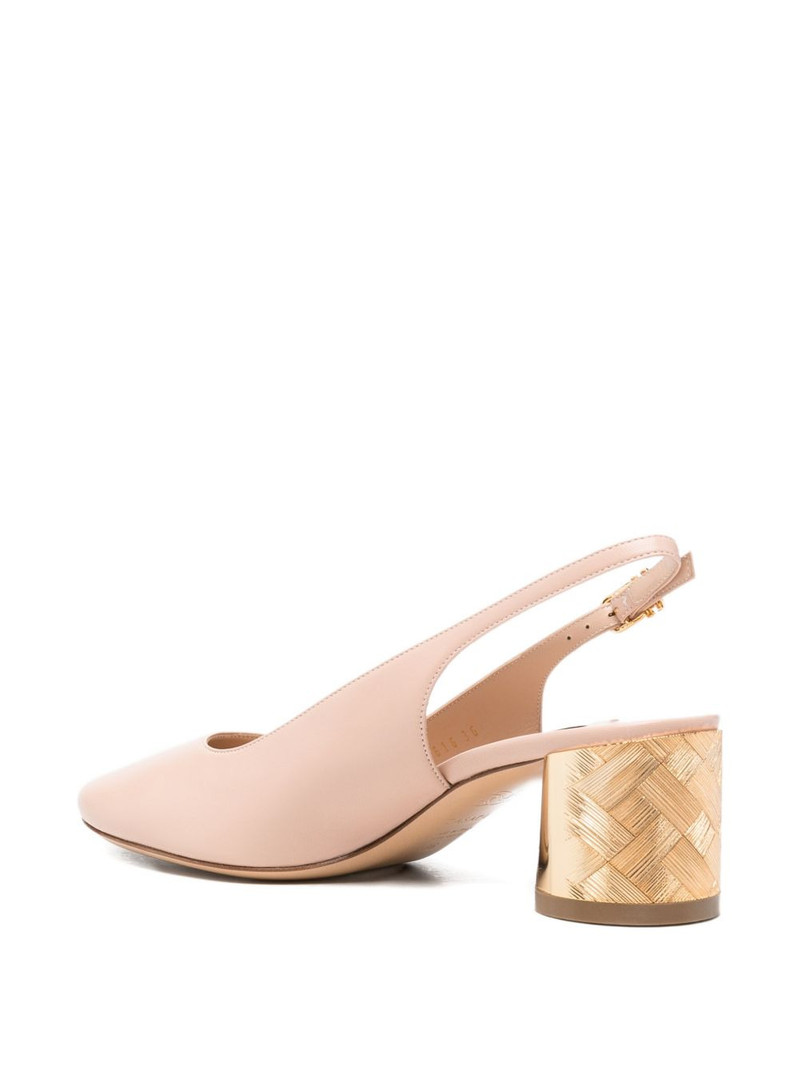 Minorca woven-block-heel slingback sandals 3