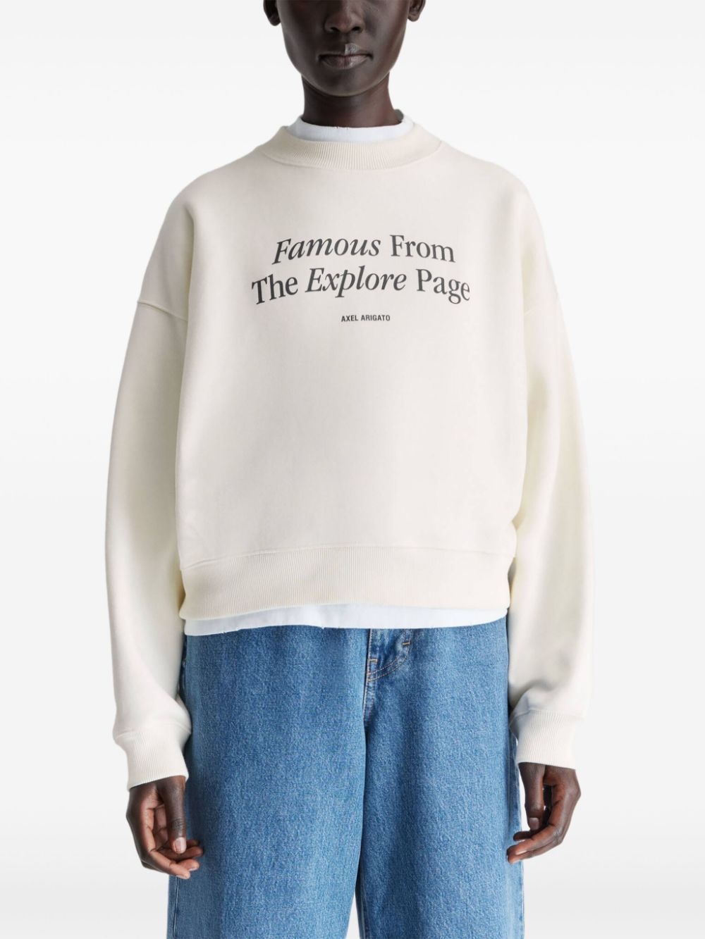 Famous printed sweatshirt - 3