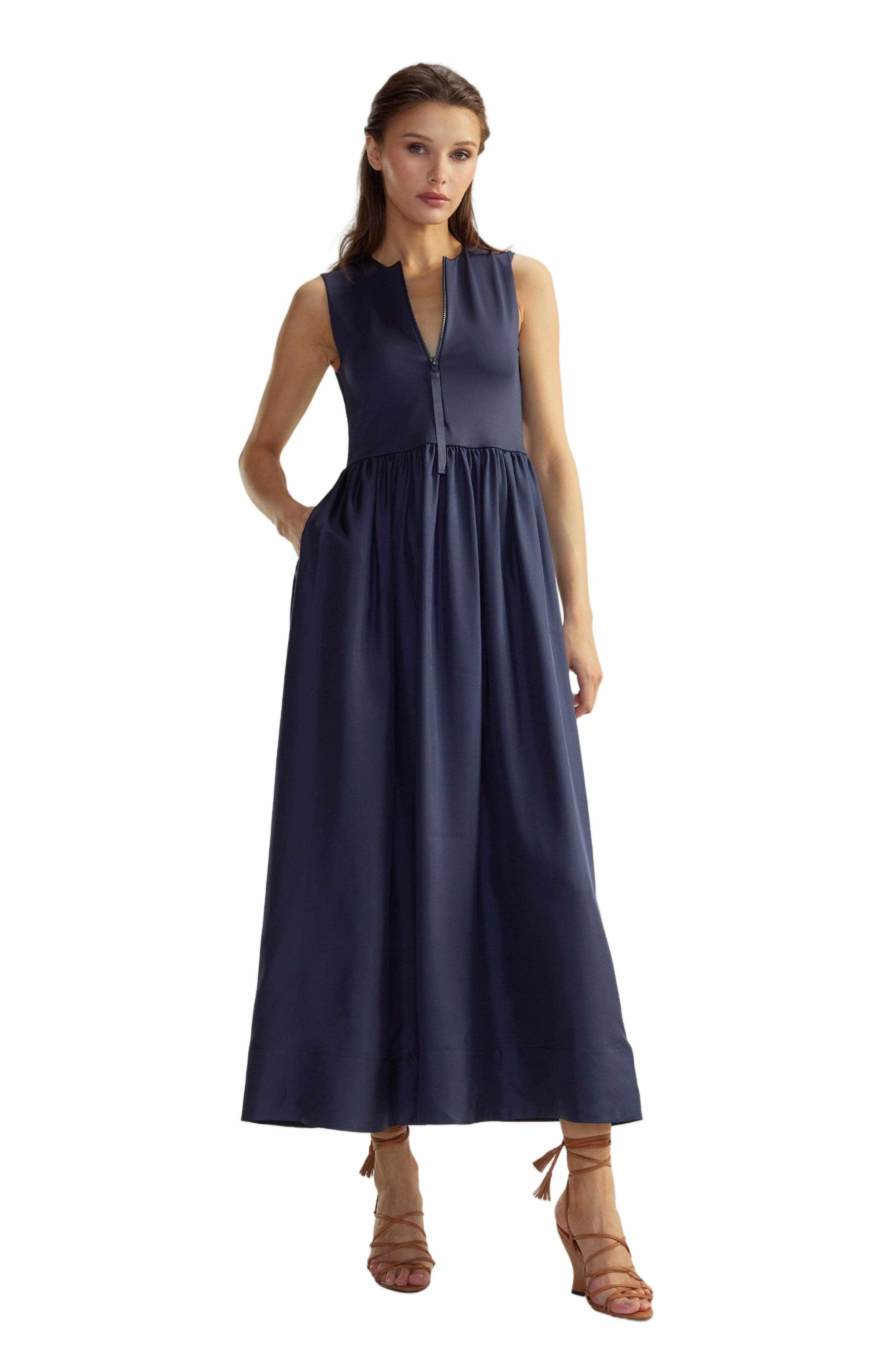 Cynthia Rowley Melbourne Dress in Navy at Nordstrom - 1