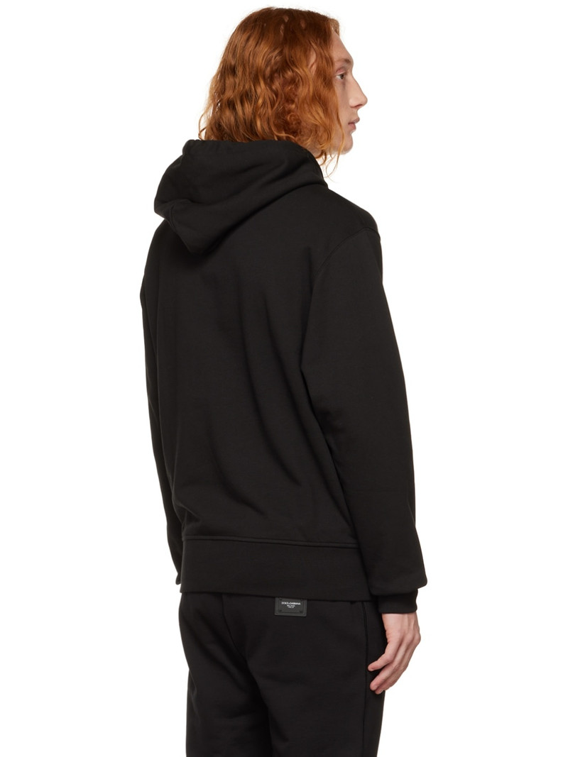 Black Embellished Hoodie 3