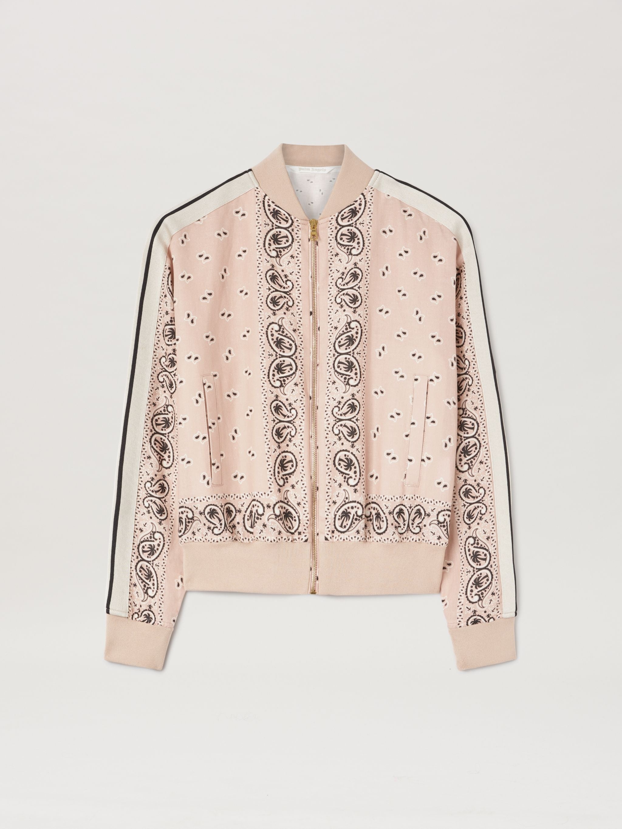 Paisley Track Bomber Jacket - 1