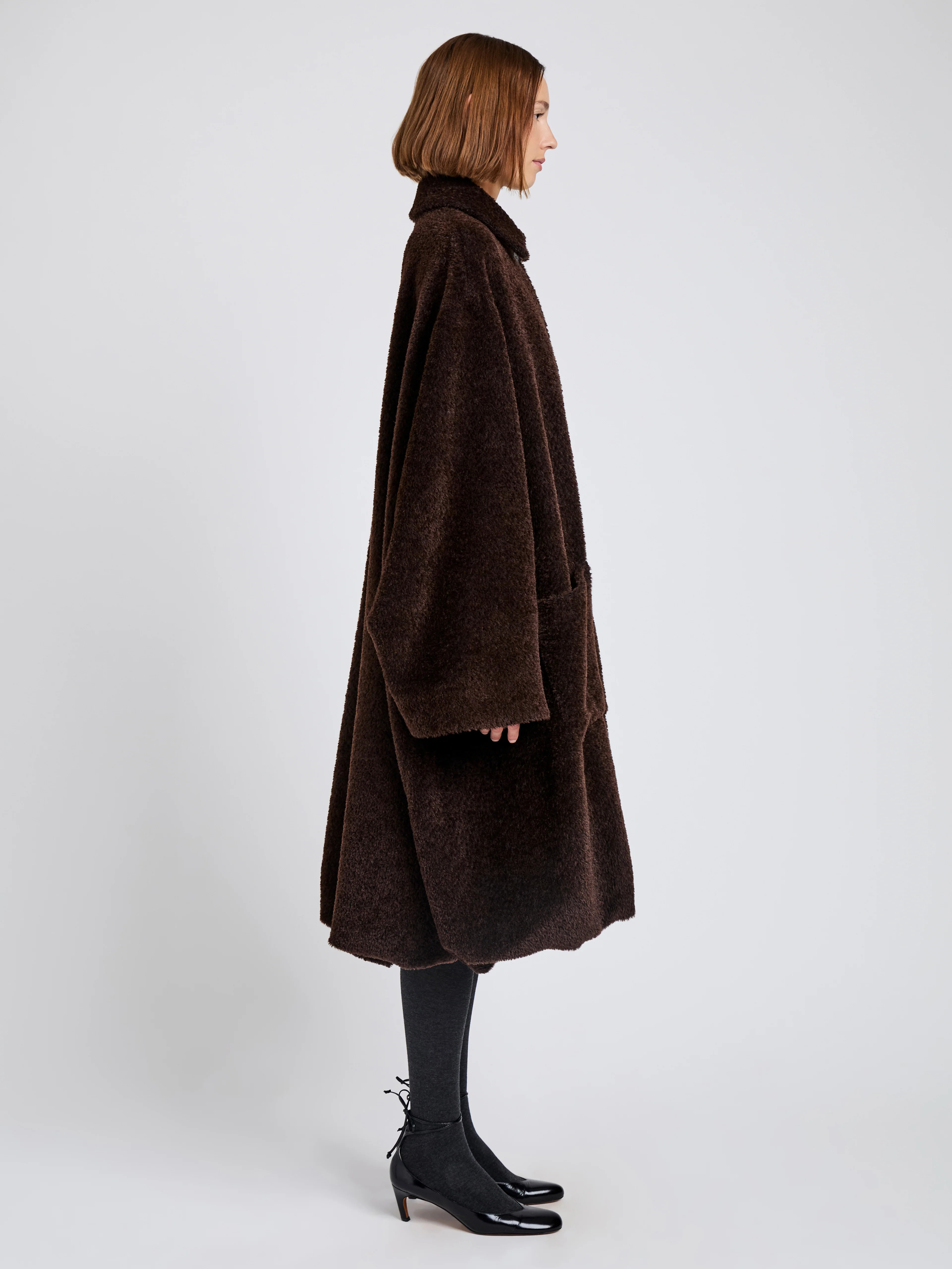 Verretta Coat in Alpaca Coating - 3