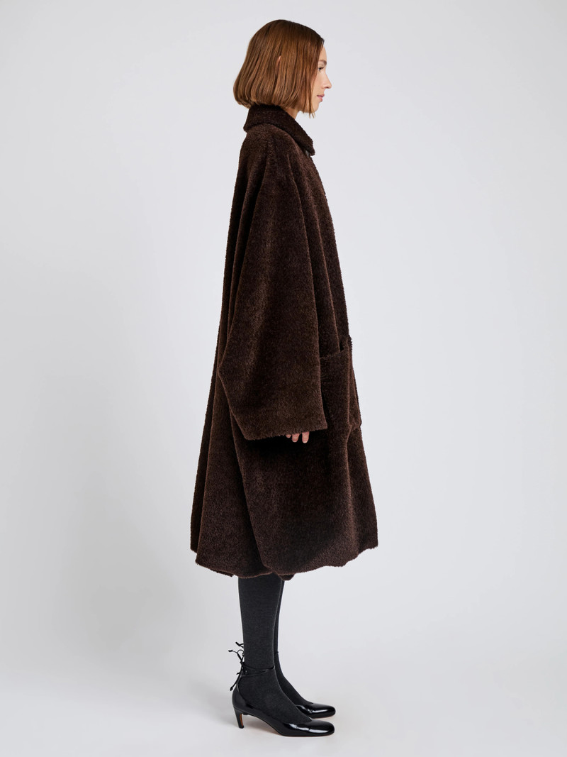 Proenza Schouler Verretta Coat in Alpaca Coating outlook