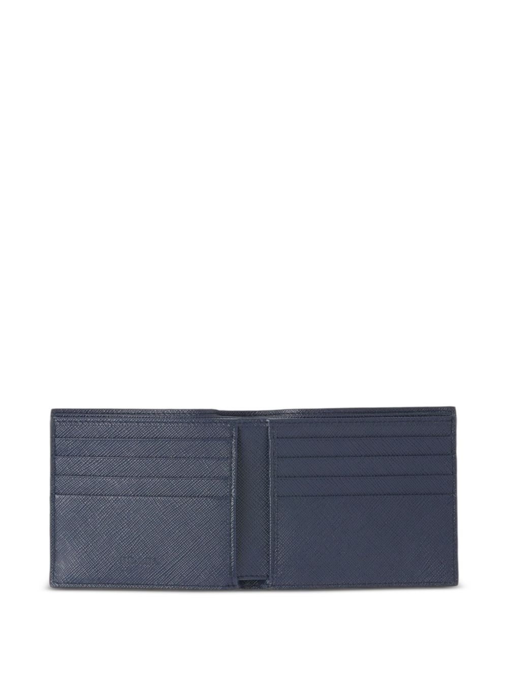 textured bi-fold wallet - 3
