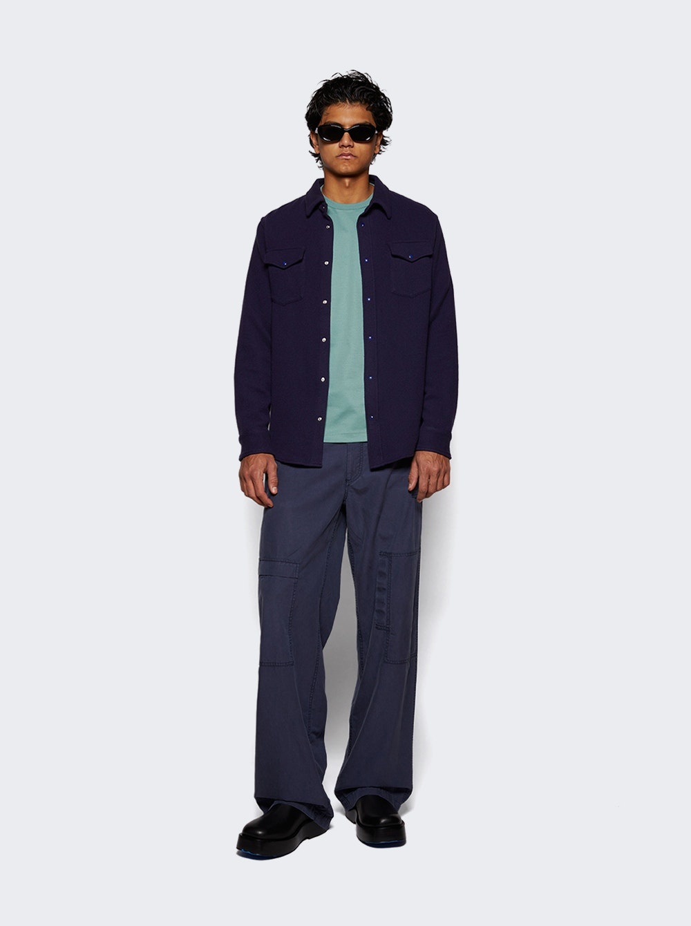 Essential Tee Vert De Gris - 2