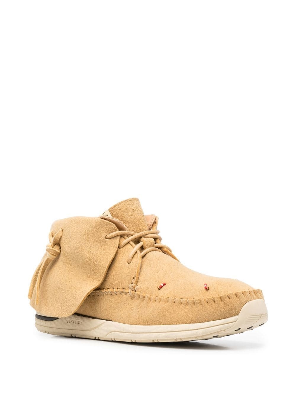 knot-detail lace-up boots - 2