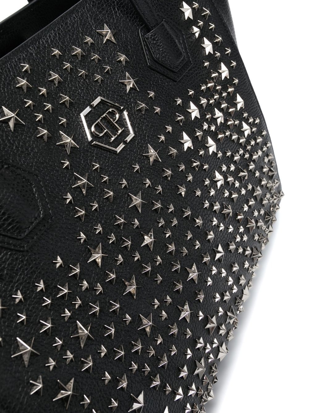 star stud embellished tote bag - 3