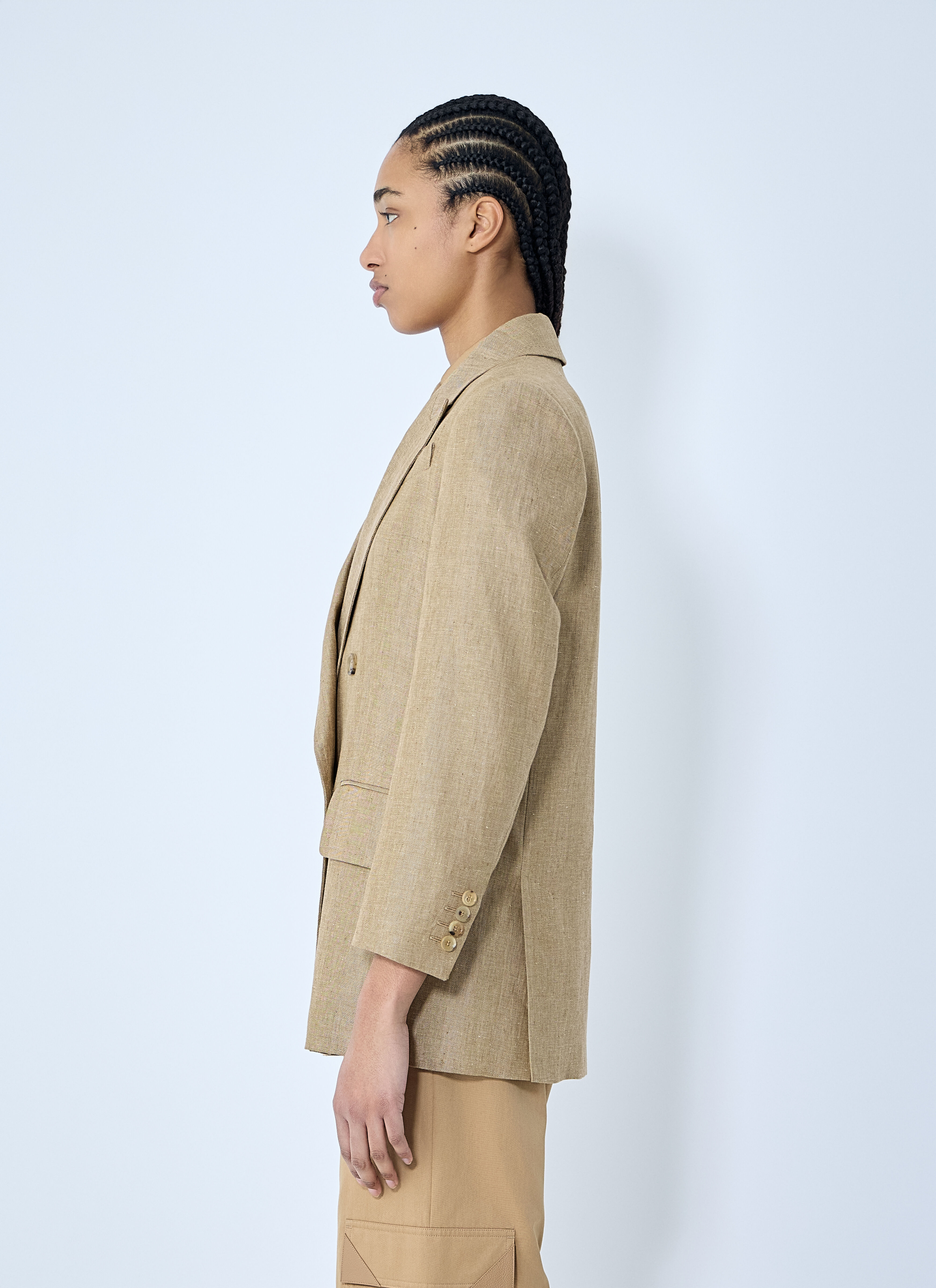 Linen Blazer - 3