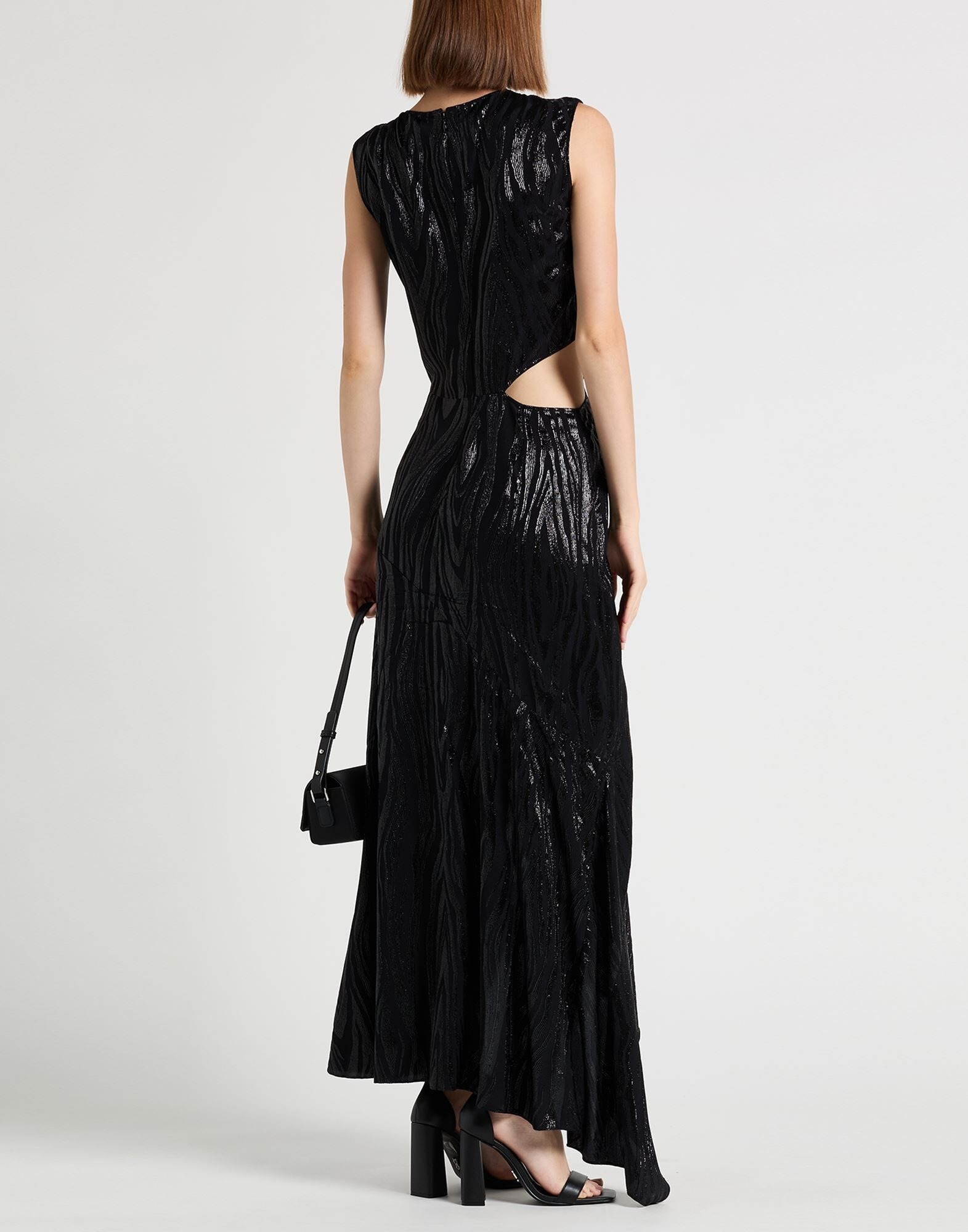 Black Women's Long Dress - 3