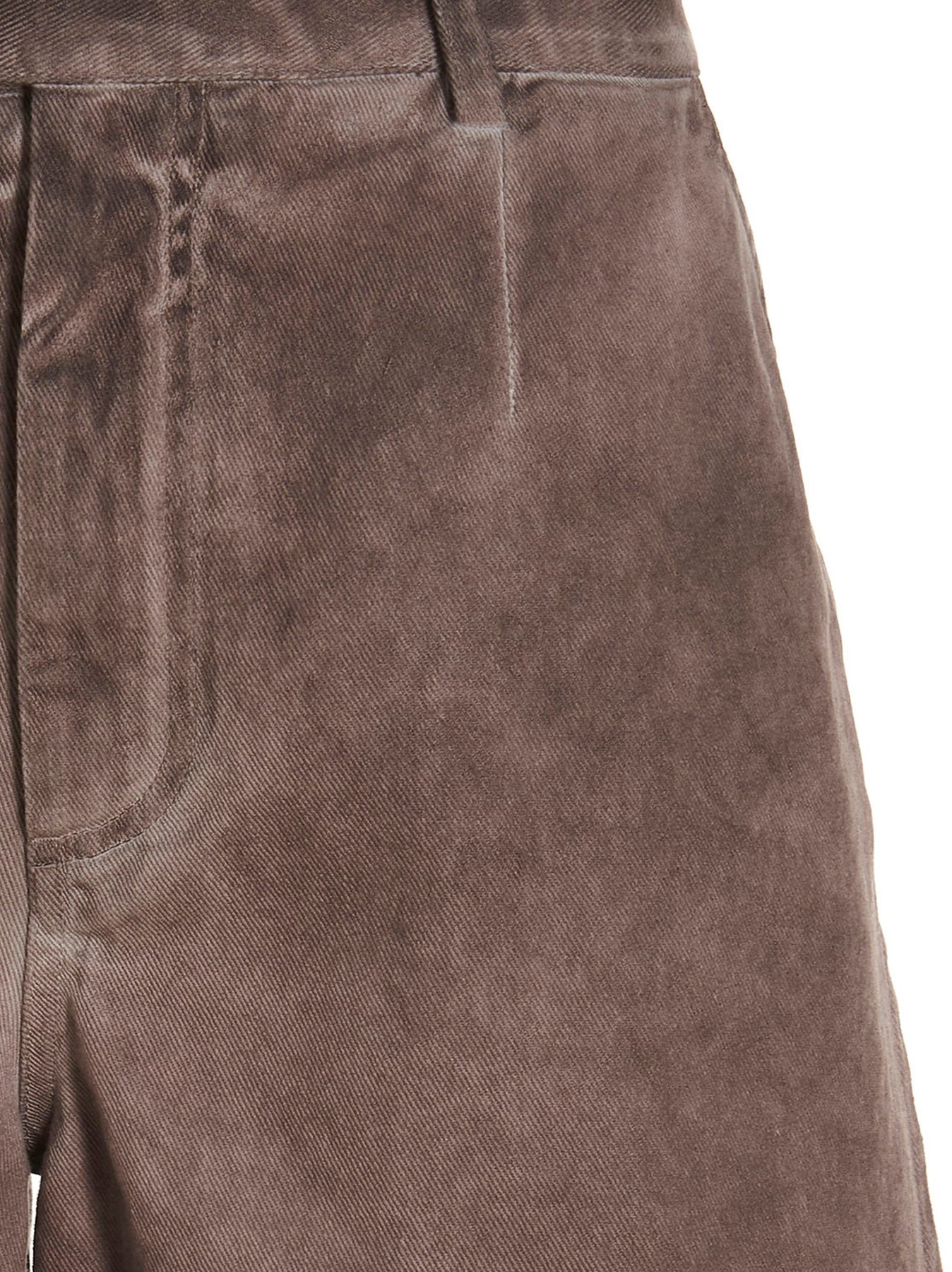 Logo plaque denim bermuda shorts - 3