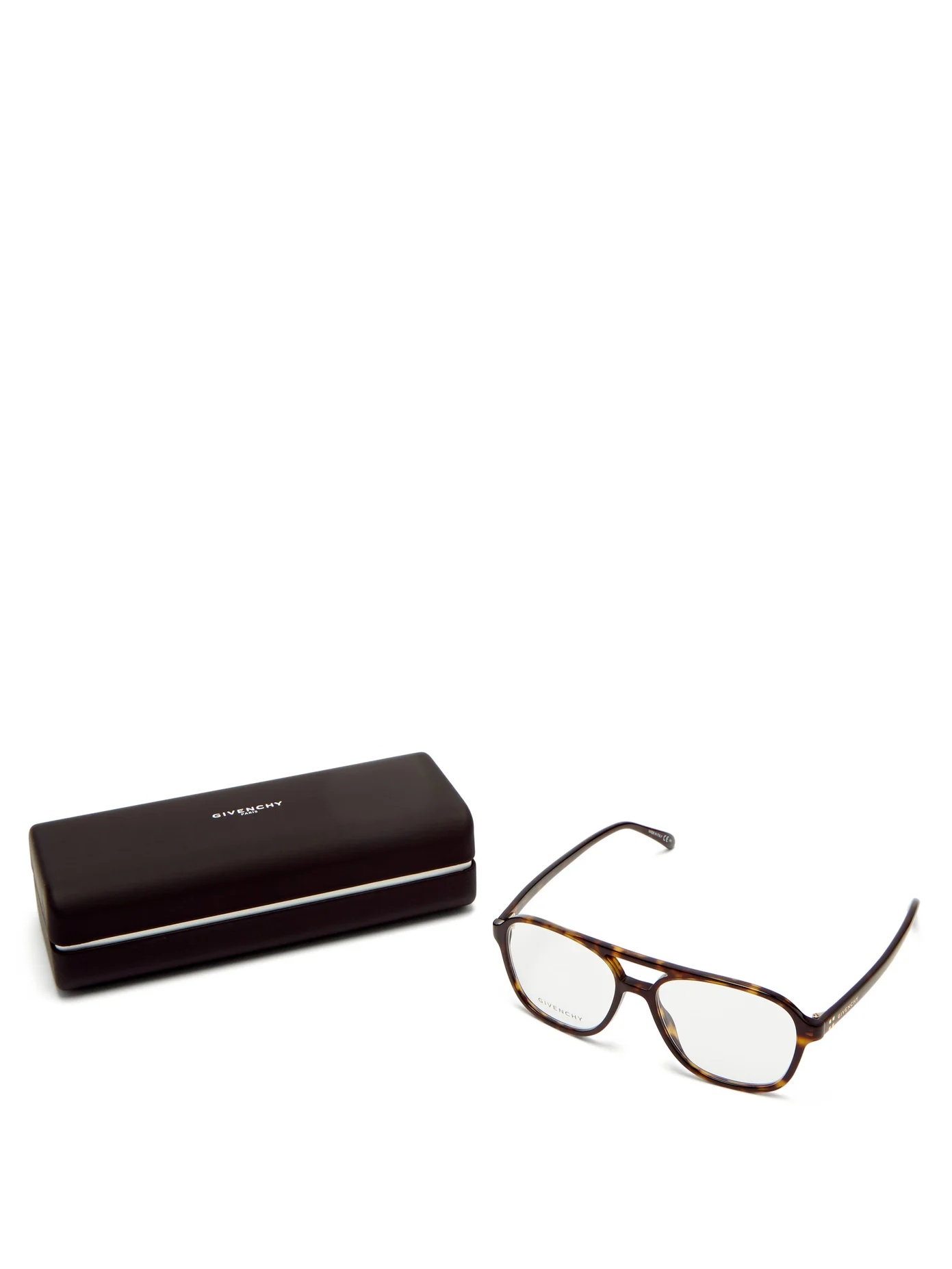 Aviator-style acetate optical glasses - 5