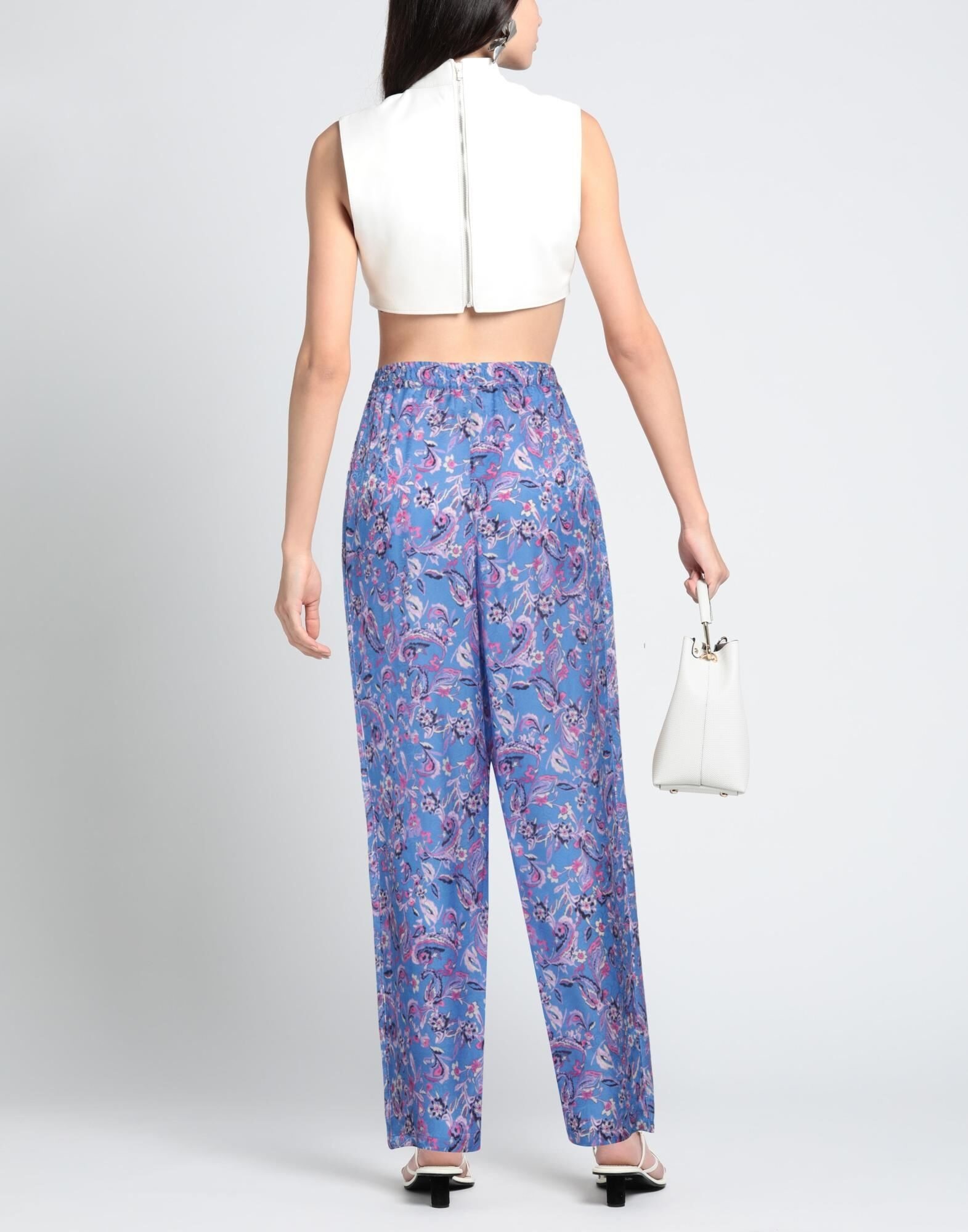 Blue Women's Casual Pants - 3