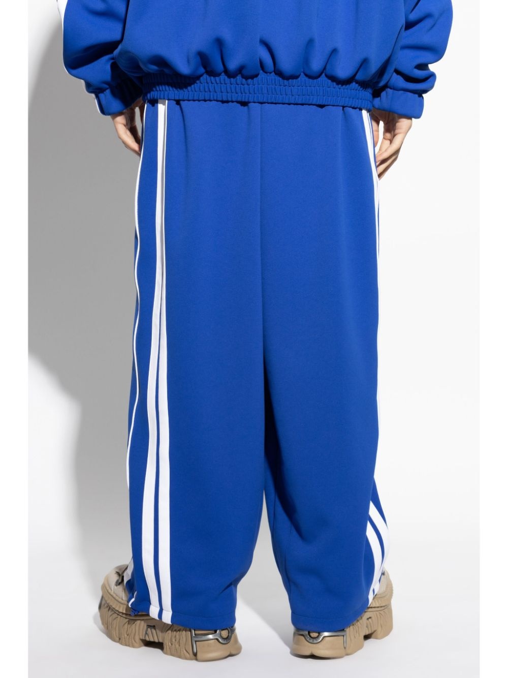striped track pants - 8