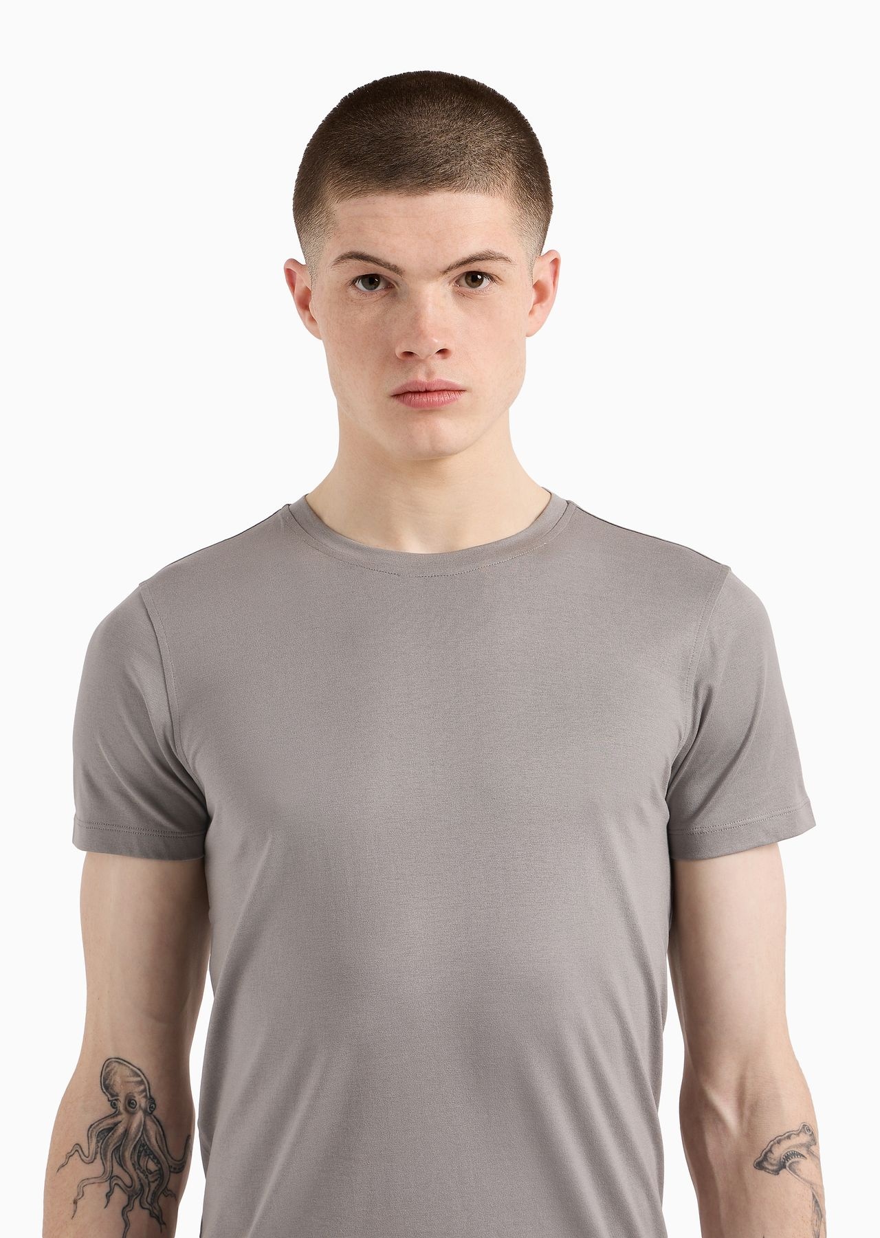 Silk/cotton blend T-shirt - 5