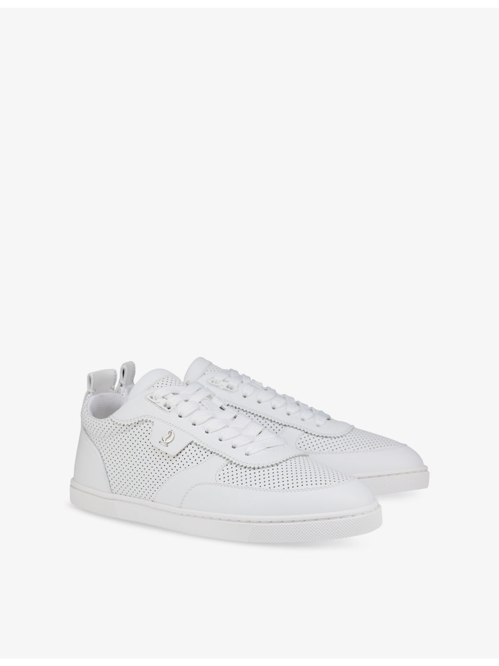 Tutti Rui Leather and Mesh Low-Top Trainers - 3