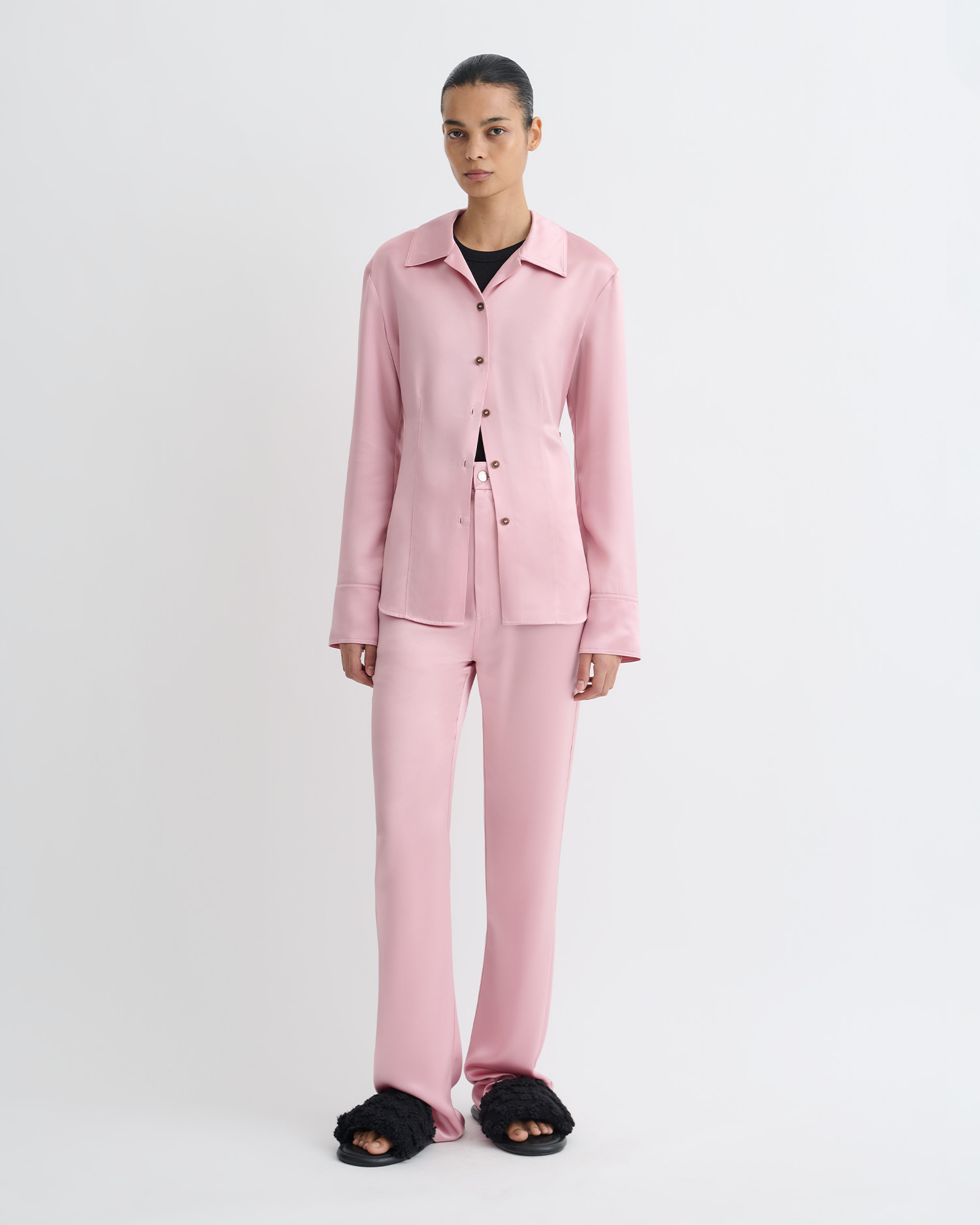 Slip Satin Shirt - 3