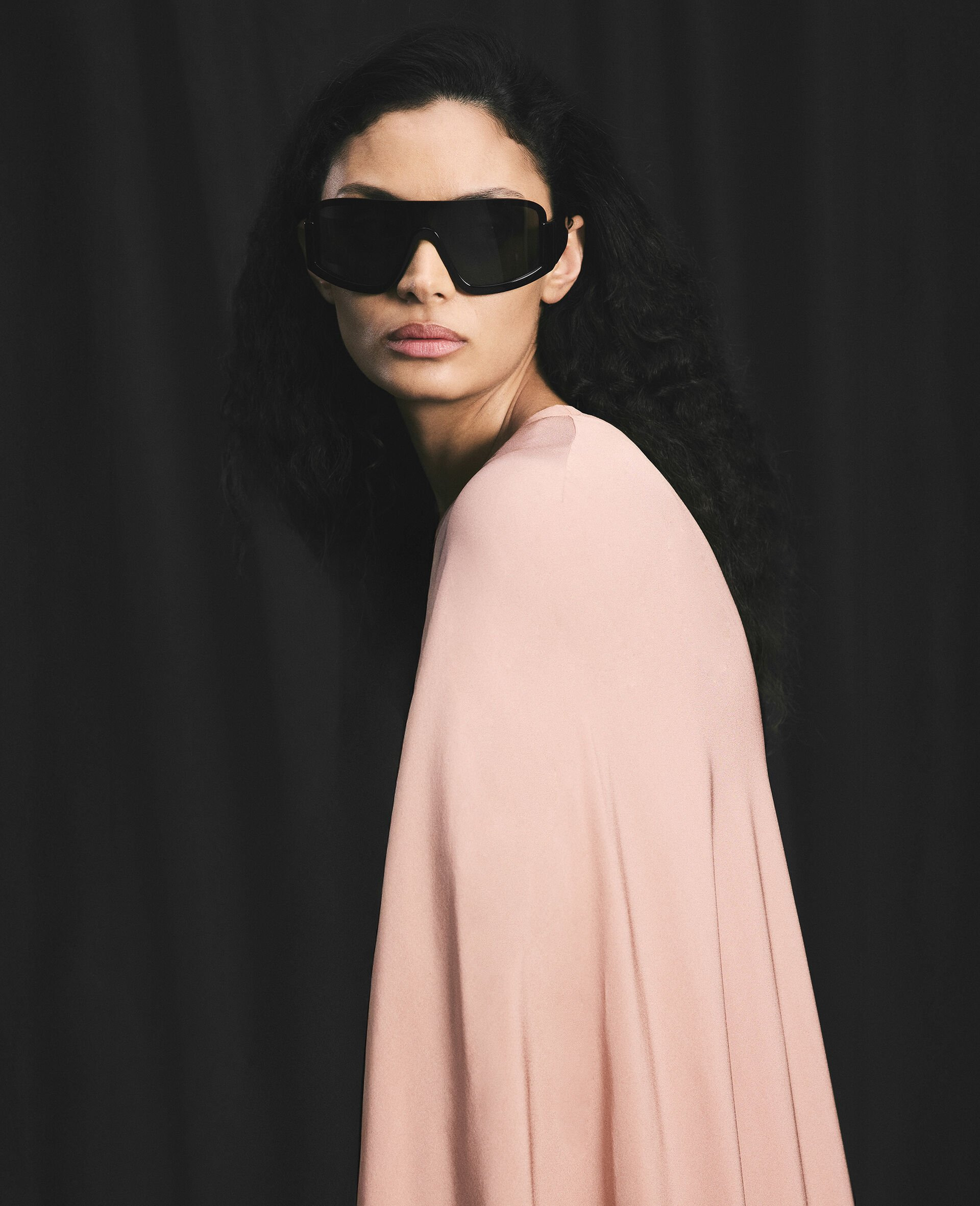 Lead-Free Crystal Cape Gown - 4