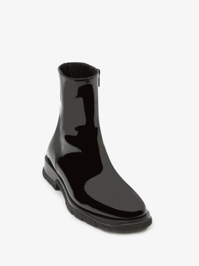 Slim Tread Boot in Black - 2