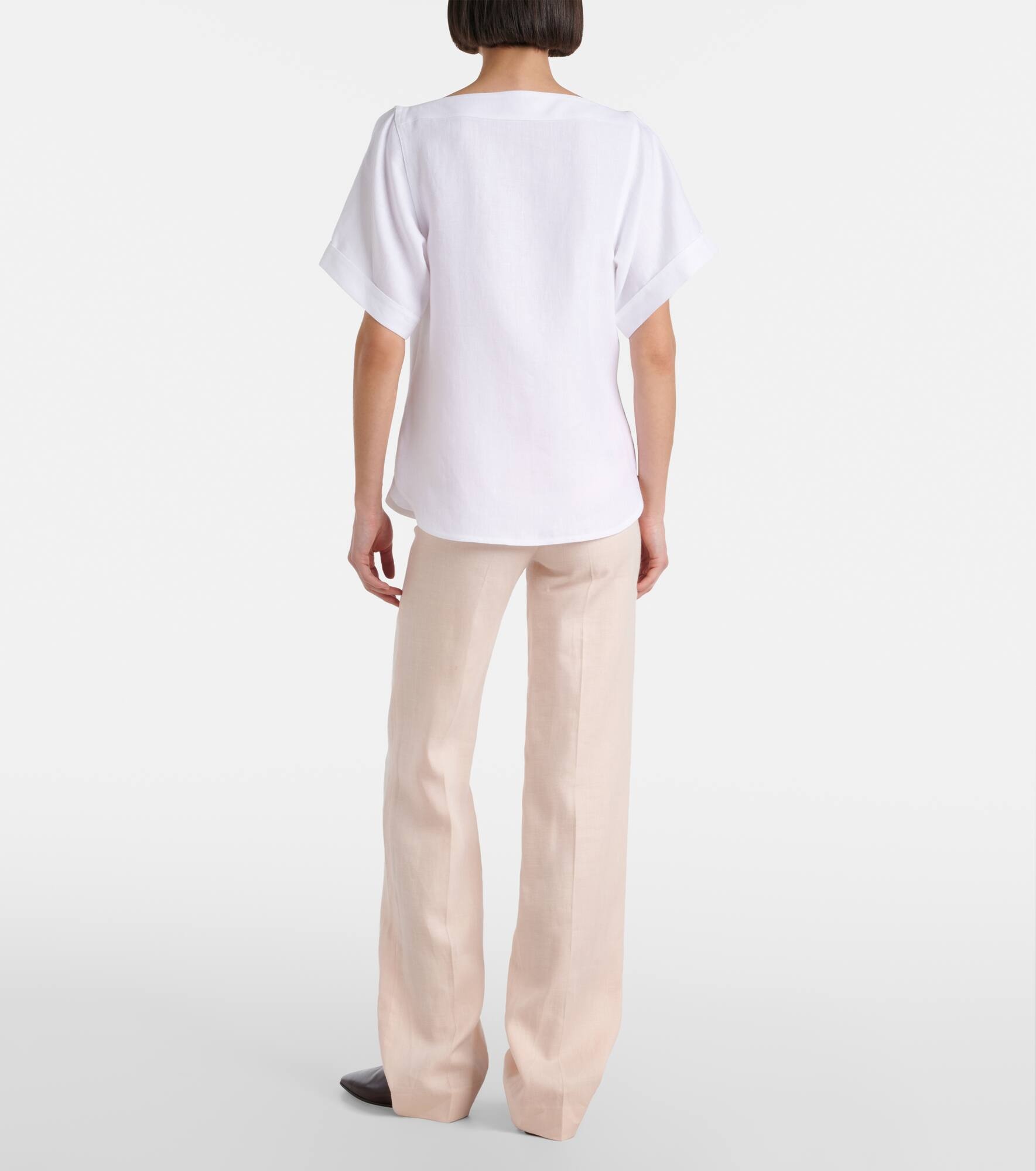 Linen T-shirt - 3