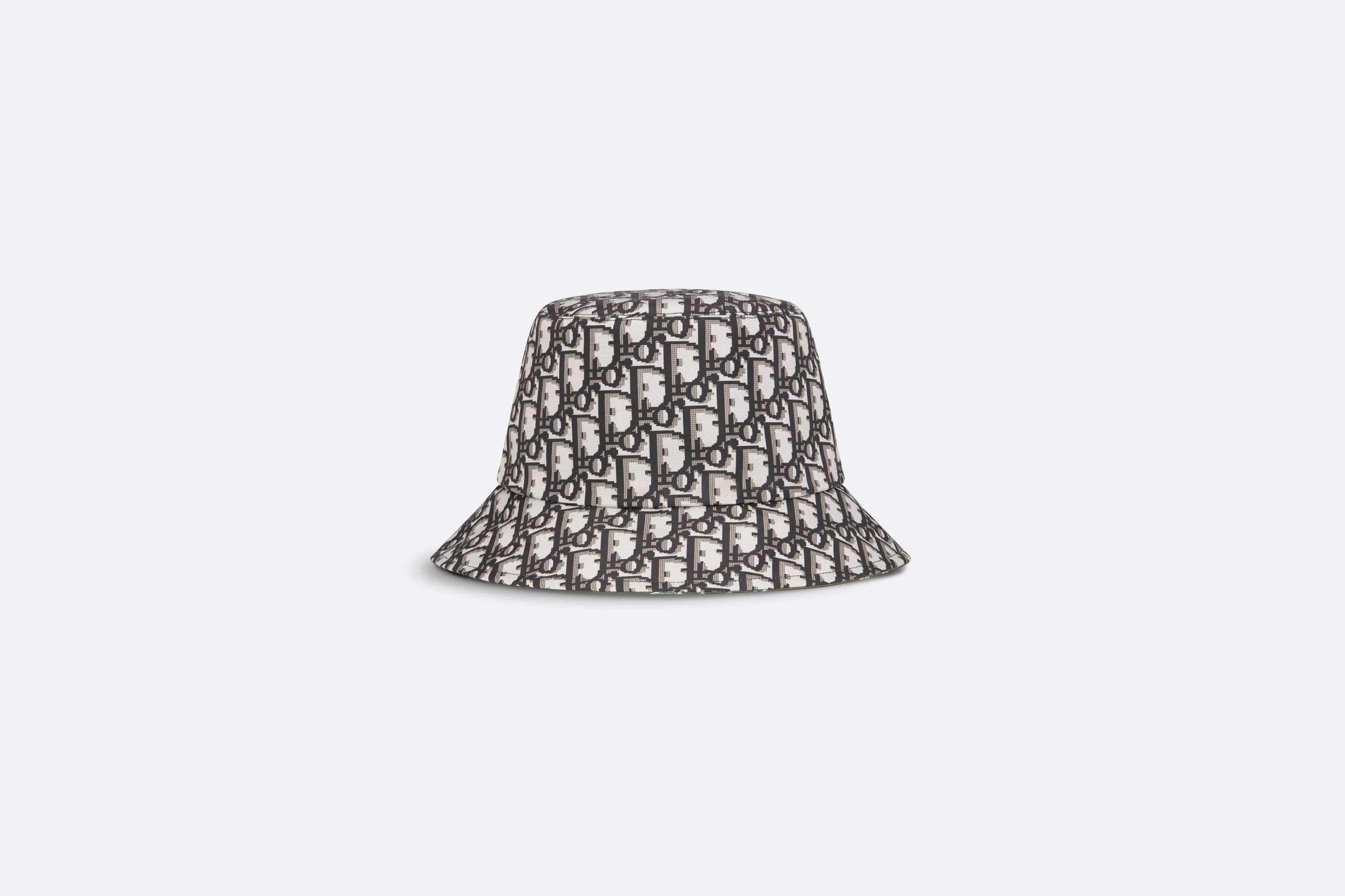 Teddy-D Dior Petites Fleurs Reversible Small Brim Bucket Hat - 10