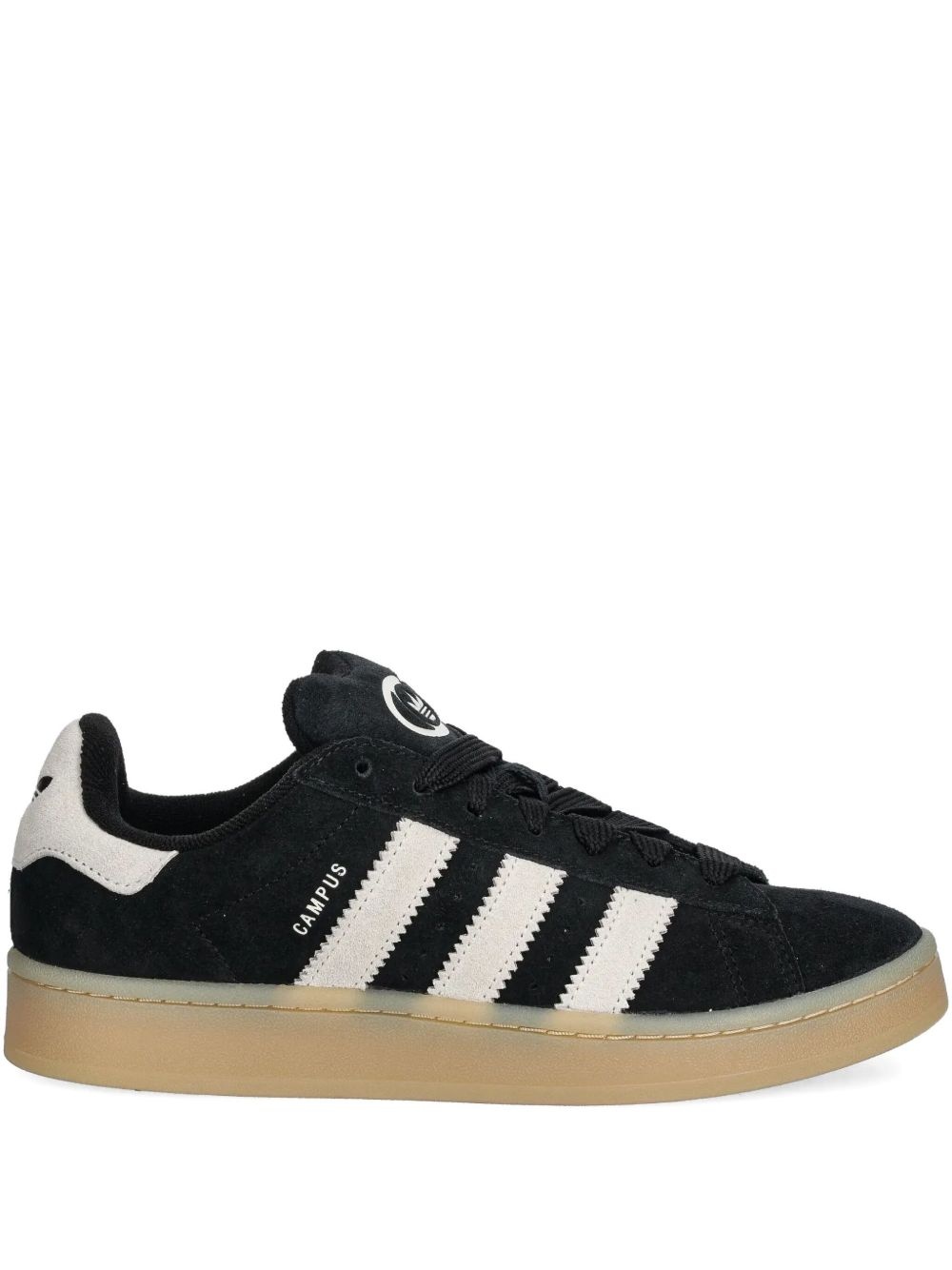 suede 3-stripe sneakers - 1
