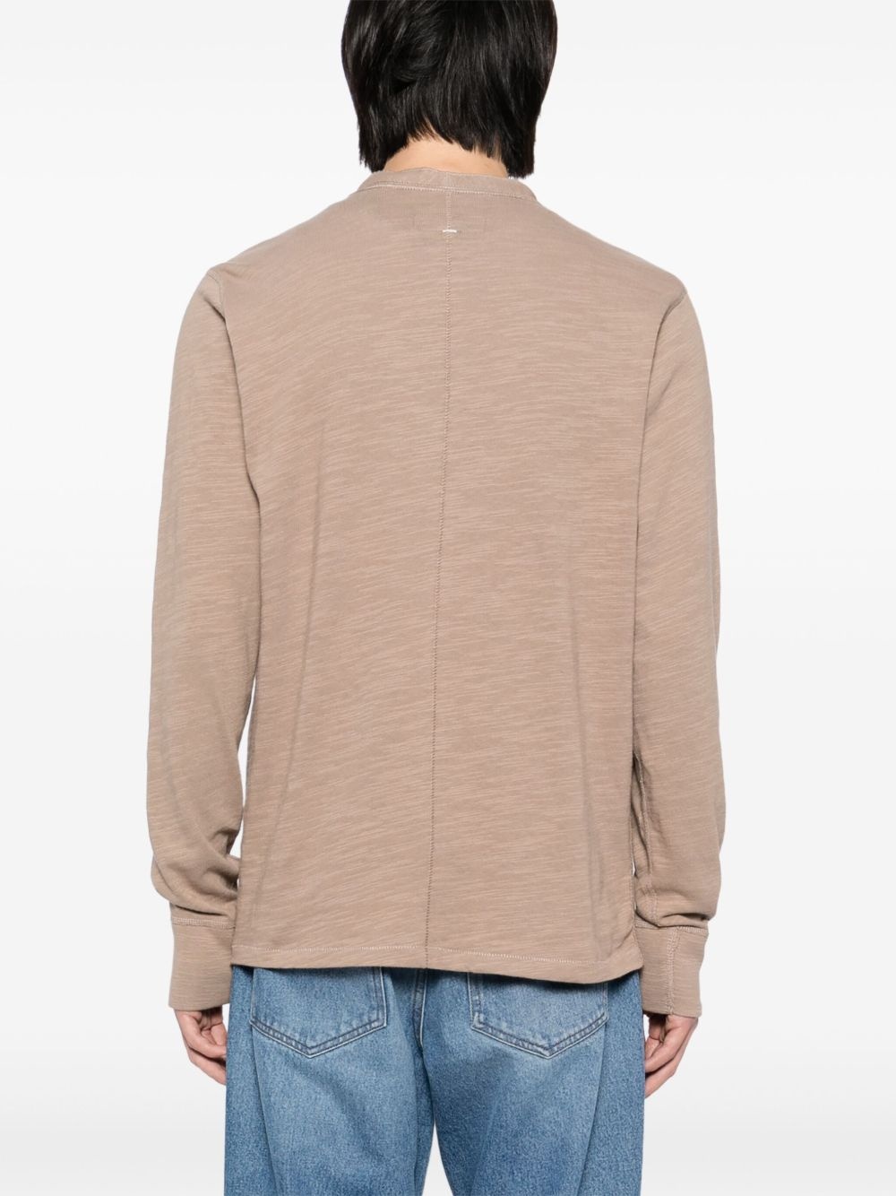 cotton long sleeve t-shirt - 4